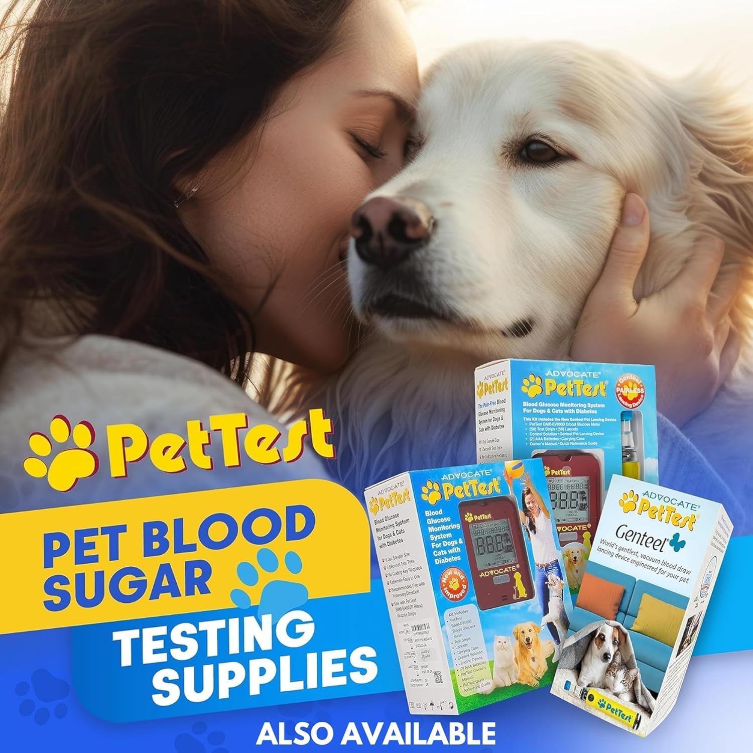 Safety Lancets for Dogs & Cats 21 Gauge, Diabetes Blood Testing