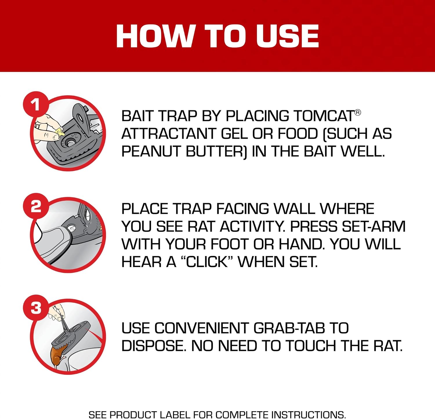 Tomcat Tunnel Trapping System | Rat & Mice Traps - 1 Tunnel Station and 2 Reusable Snap Traps