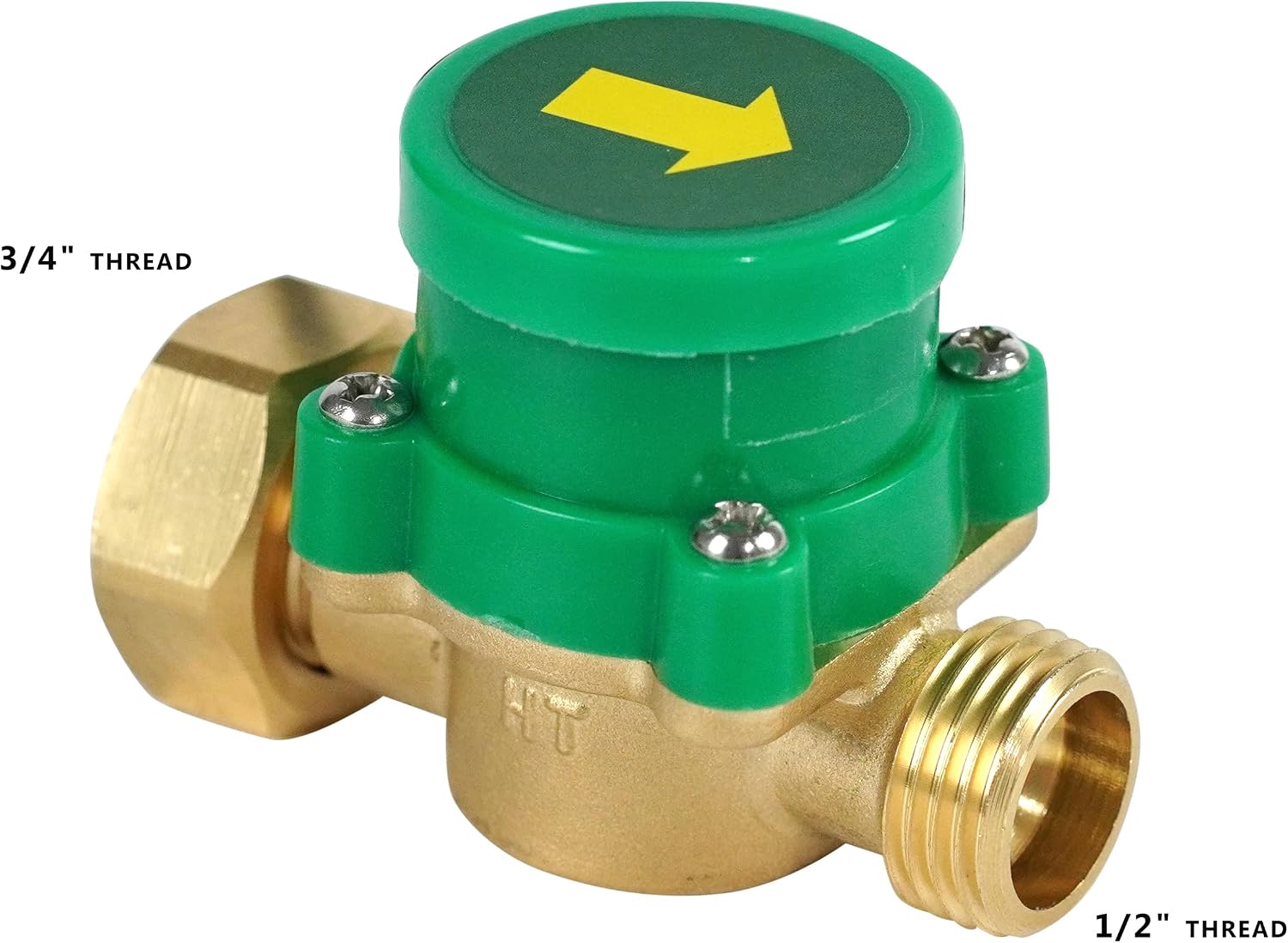 BACOENG Hot Water Recirculating Pump, Stainless Steel Head, Circulation Pump NPT 3/4", 3-Speed Control, Circulating Pump for Water Heater System