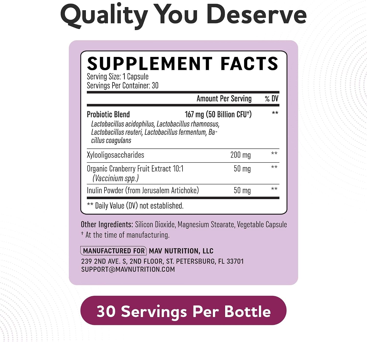 Prebiotics and Probiotics, 50 Billion CFU, 16 Probiotic Strains & Inulin | With Prebiotic Fiber, Delayed Release Capsules, Gut Health Support, Prebiotics and Probiotics for Women & Men, 60 Capsules