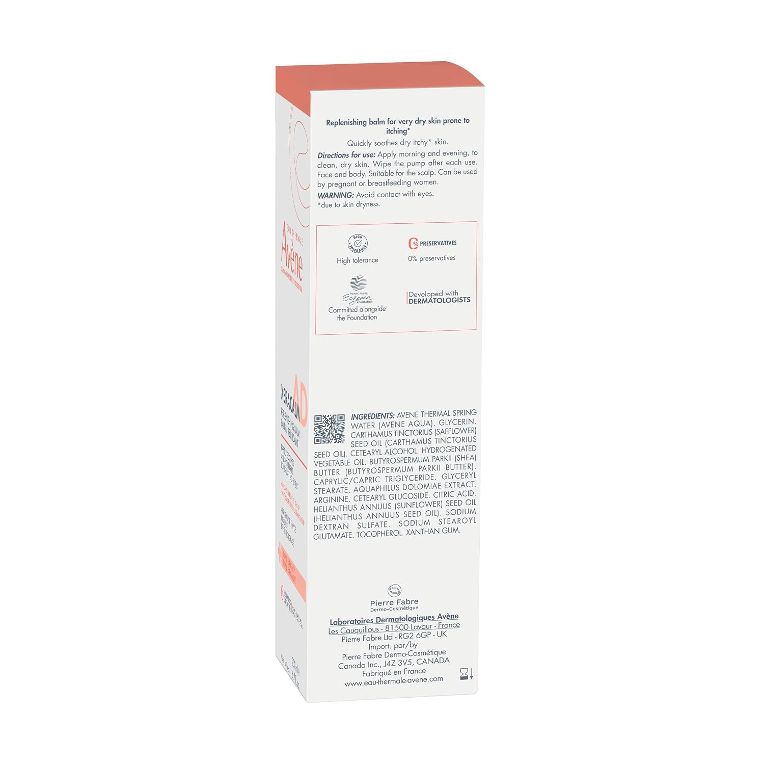 Avène XeraCalm A.D Lipid-Replenishing Balm