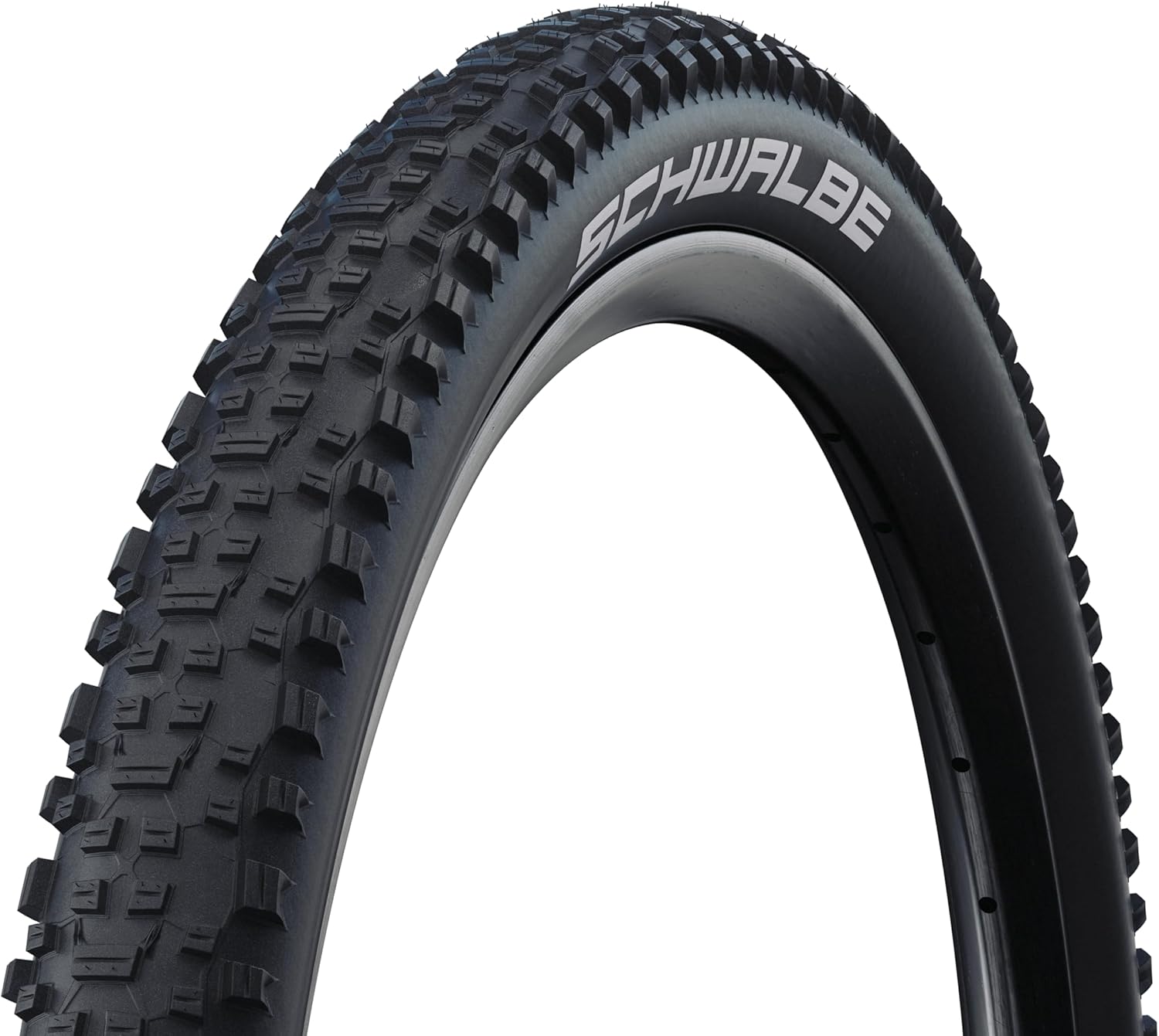 Schwalbe Rapid Rob MTB Bike tire – 26/27.5/29 inches – XC Profile, K-Guard Puncture Protection – Rear tire for Mountain Bikes – Schwalbe MTB tire