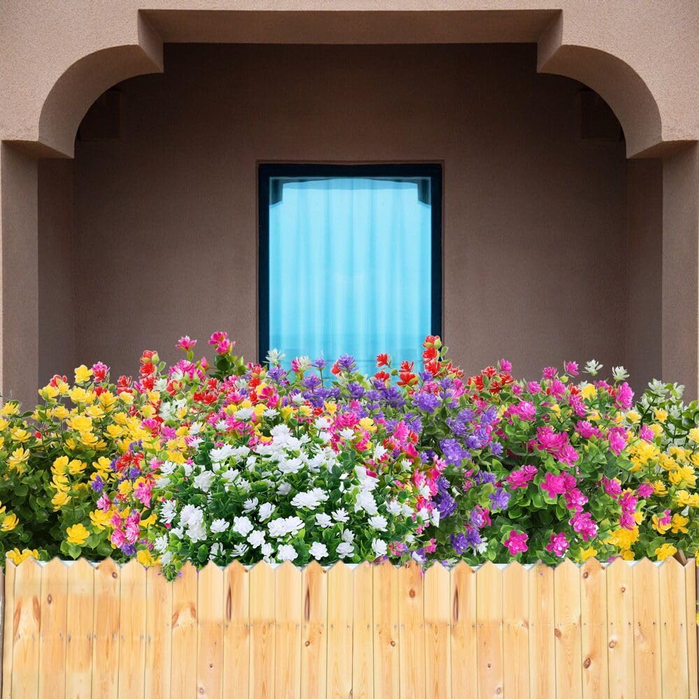 6 Bundles Artificial Flowers