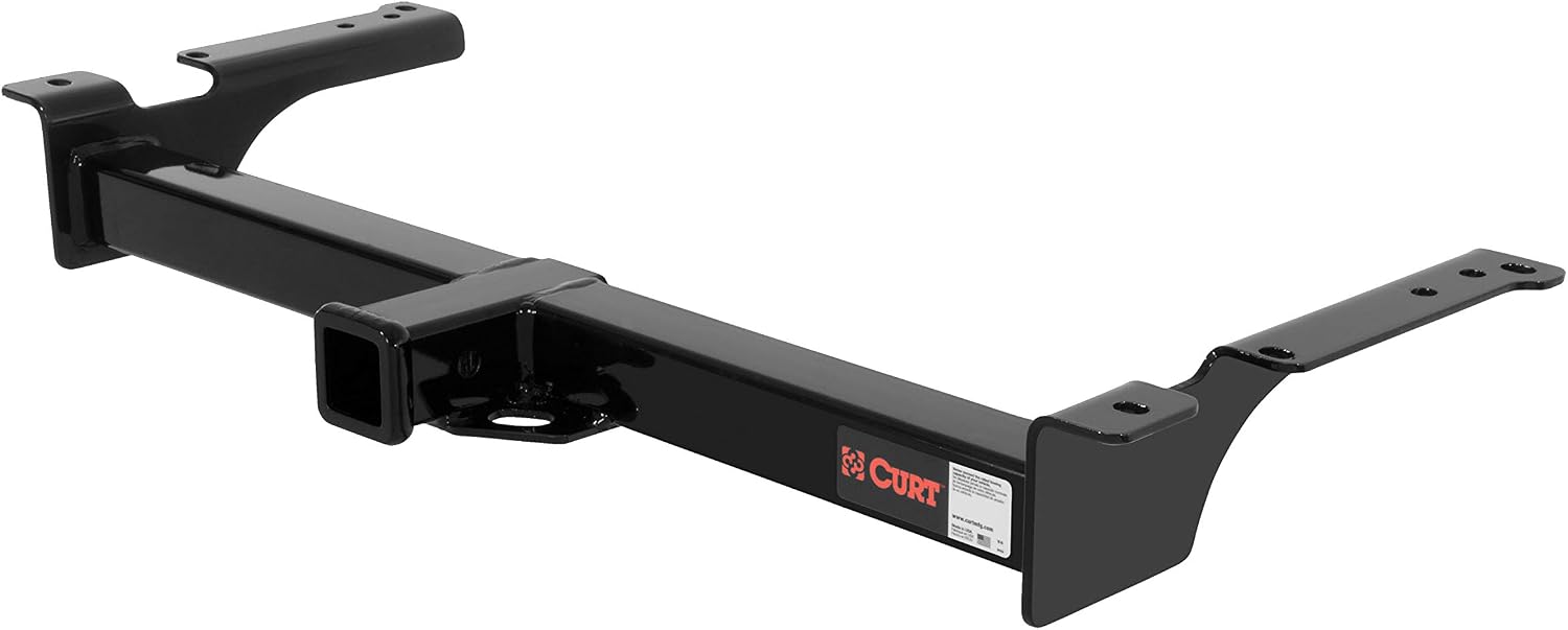 CURT 13053 Class 3 Trailer Hitch, 2-Inch Receiver, Square Tube Frame, Fits Select Ford E150, E250, E350