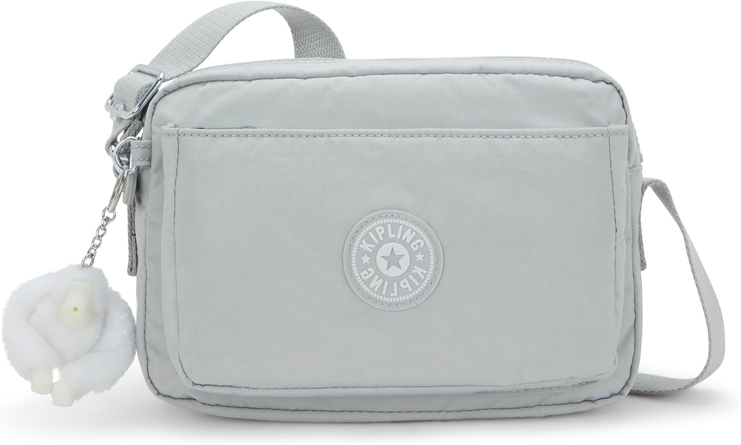 Kipling Women’s Abanu Medium Crossbody Bag, Lightweight, Adjustable Nylon Waist Pack with Multi-Compartment Zip Pockets