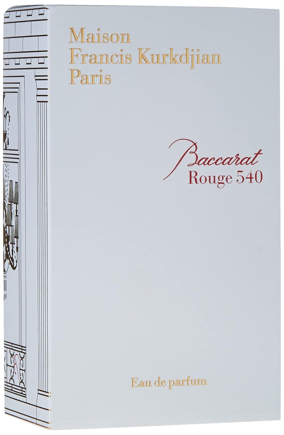 Maison Francis Kurkdjian Baccarat Rouge 540 Travel Set Eau de Parfum Plus Gold Globe Trotter Case, 6 Count