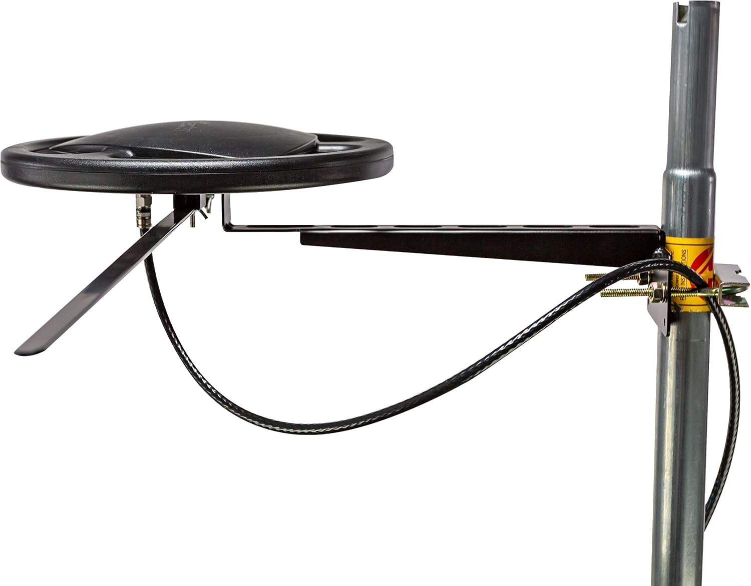 Channel Master Omni+ 50 - Omnidirectional Digital HDTV Antenna with 360 Degree Reception, Includes Mounting Bracket for Roof, Attic & RV Installations
