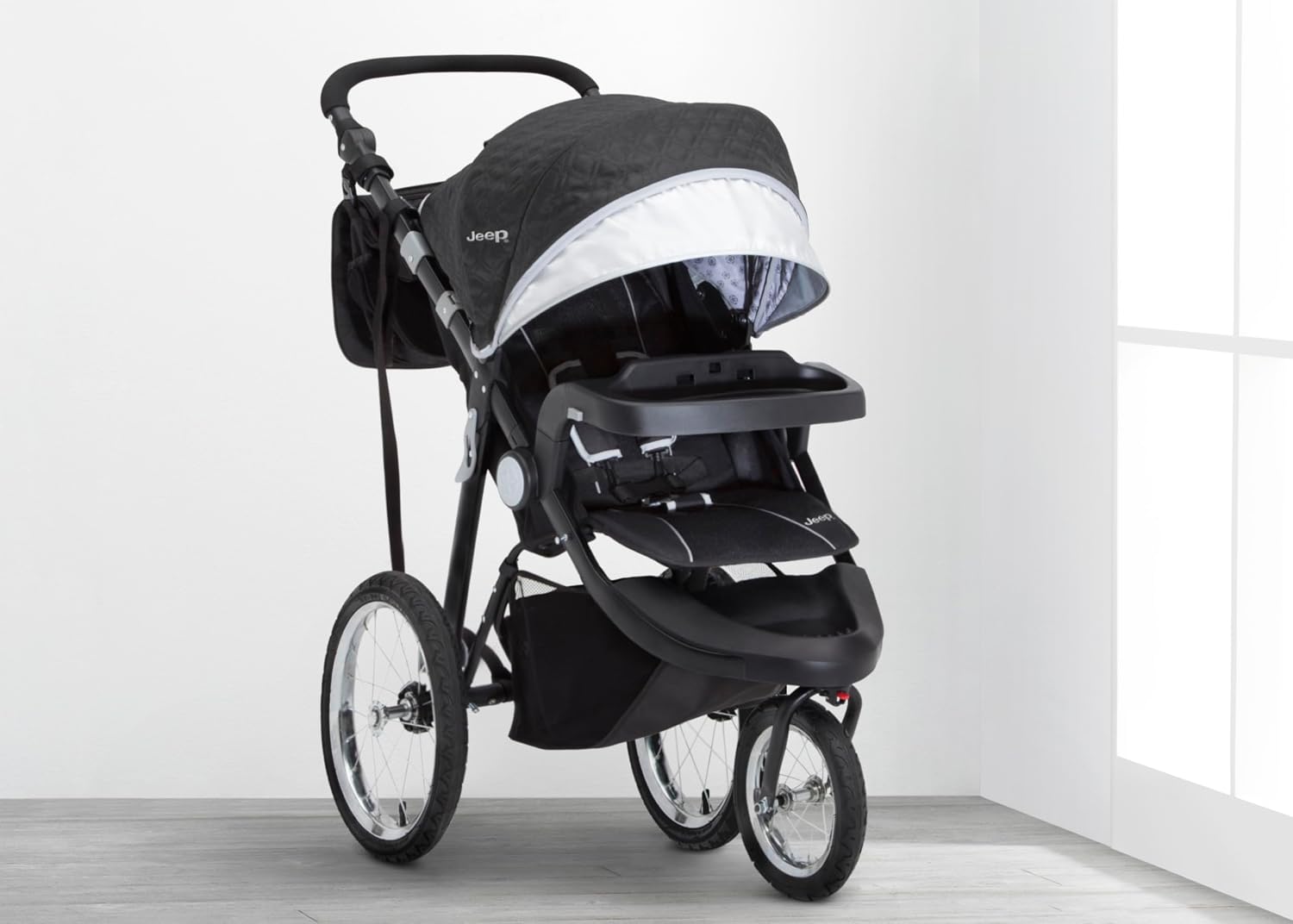 Jeep Cross-Country Sport Plus Jogging Stroller by Delta Children, Charcoal Galaxy