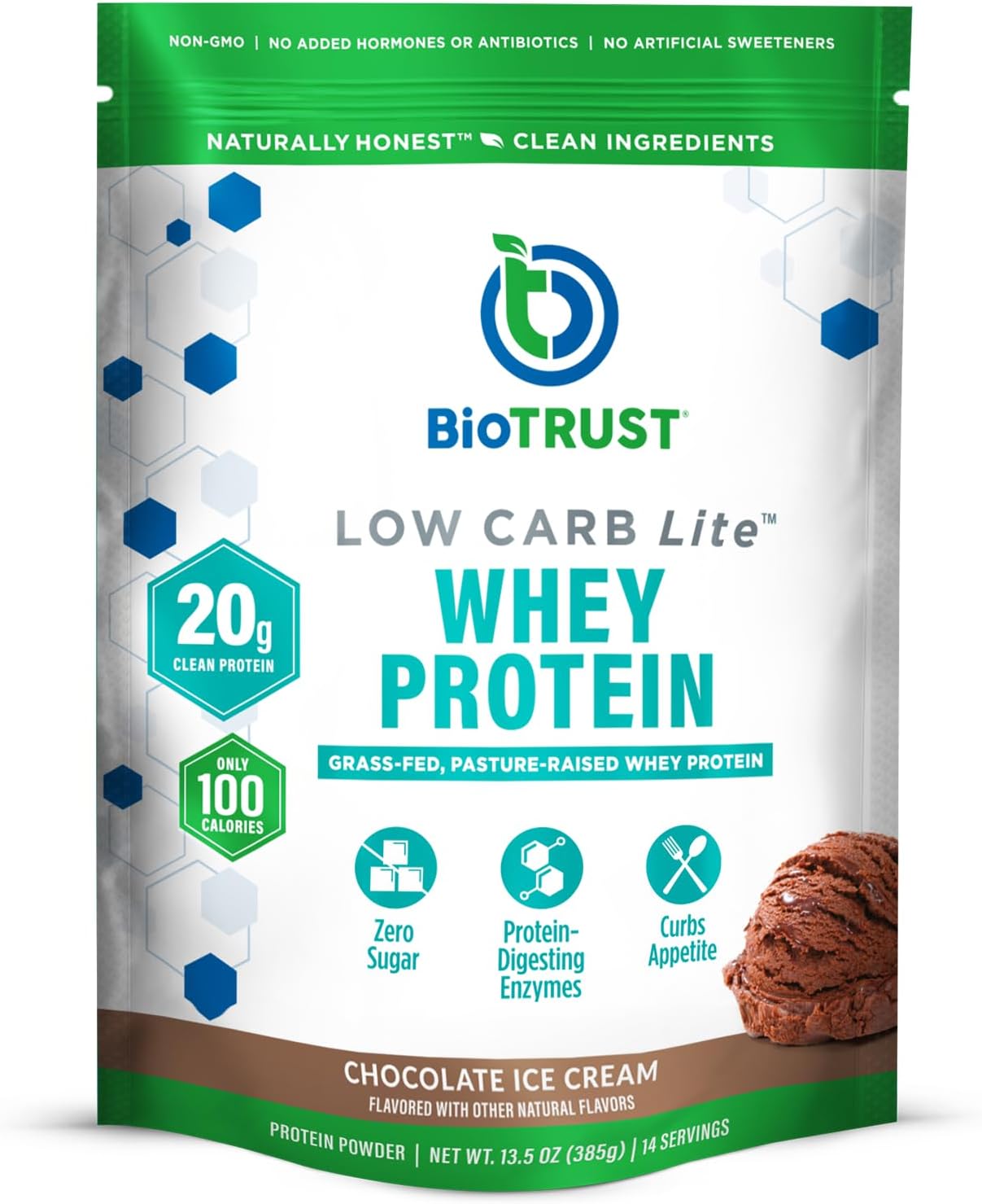 BioTrust Low Carb Lite Protein Powder - Whey Isolate, Vanilla Cupcake