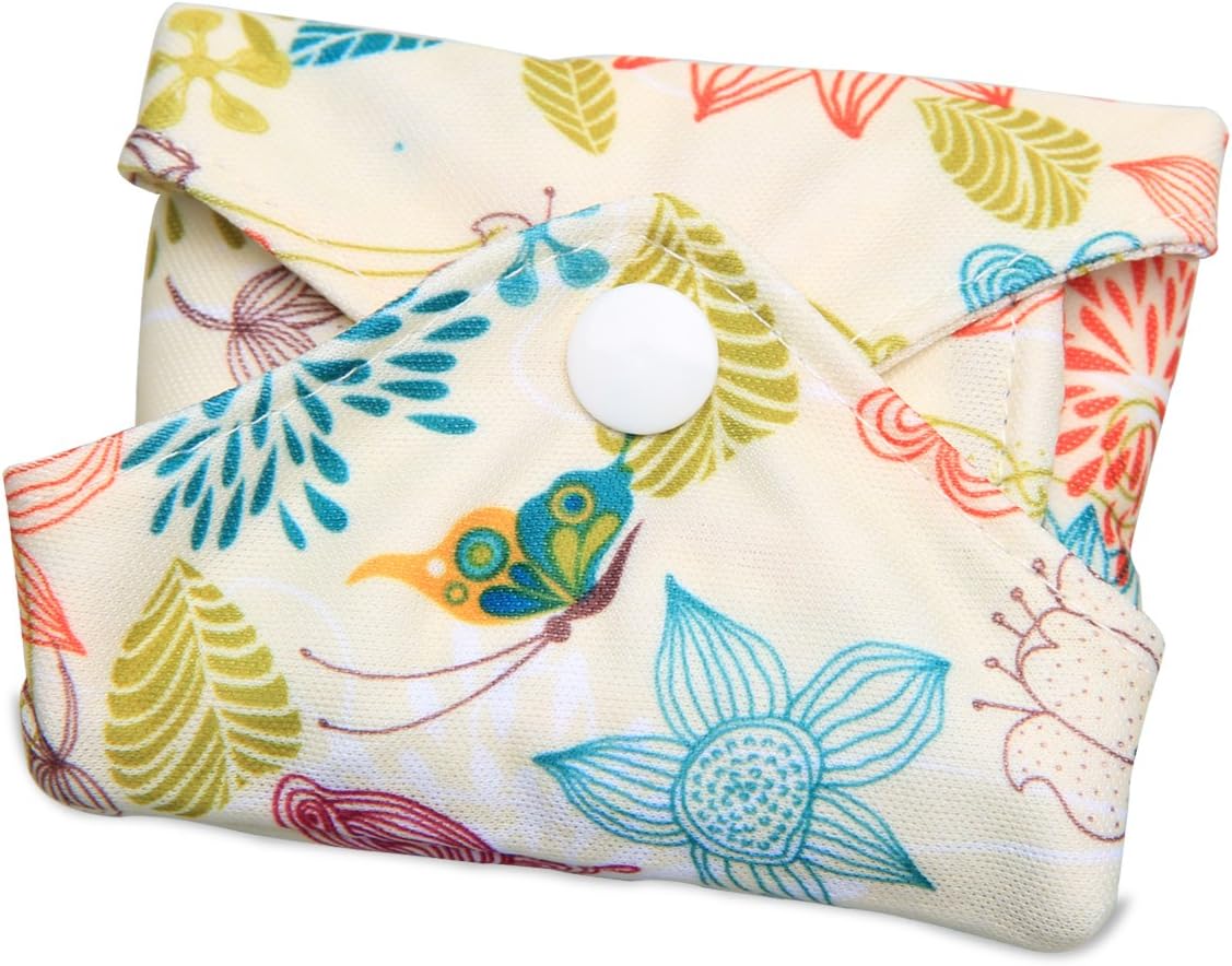 Teamoy 11.6" Reusable Menstrual Pads, Cloth Sanitary Pad, Panty Liners | Washable, Super-Absorbent, Soft and Comfortable