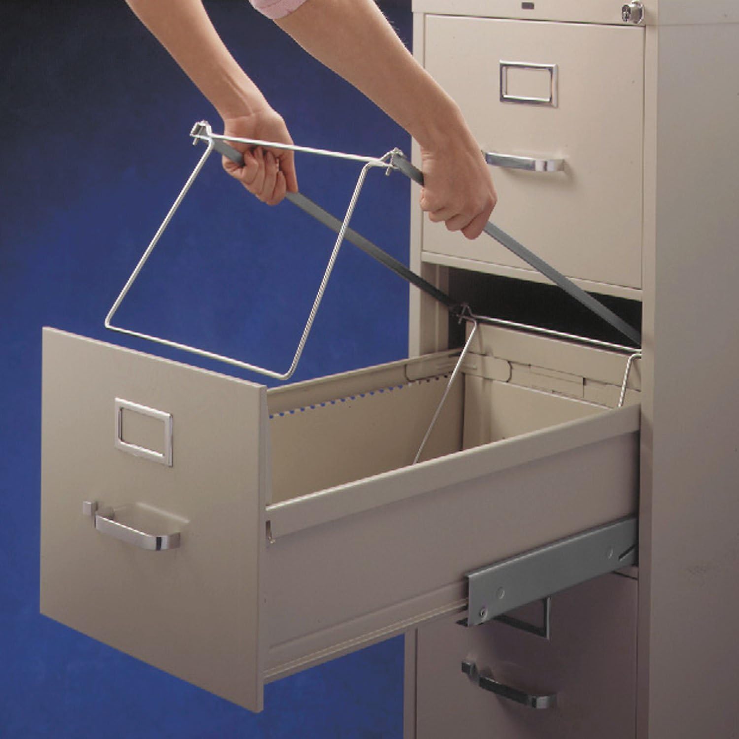 SMEAD 64873 Hanging Folder Frame Legal Size 23-27-Inch Long Steel 2/Pack