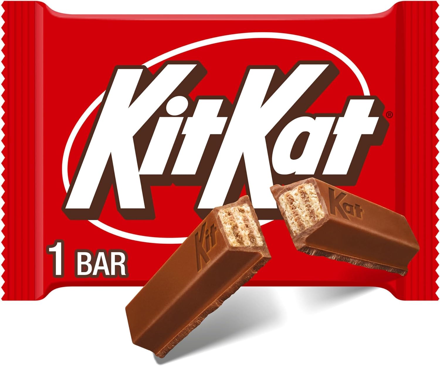 KIT KAT Milk Chocolate Wafer Candy Bar, 1.5 oz