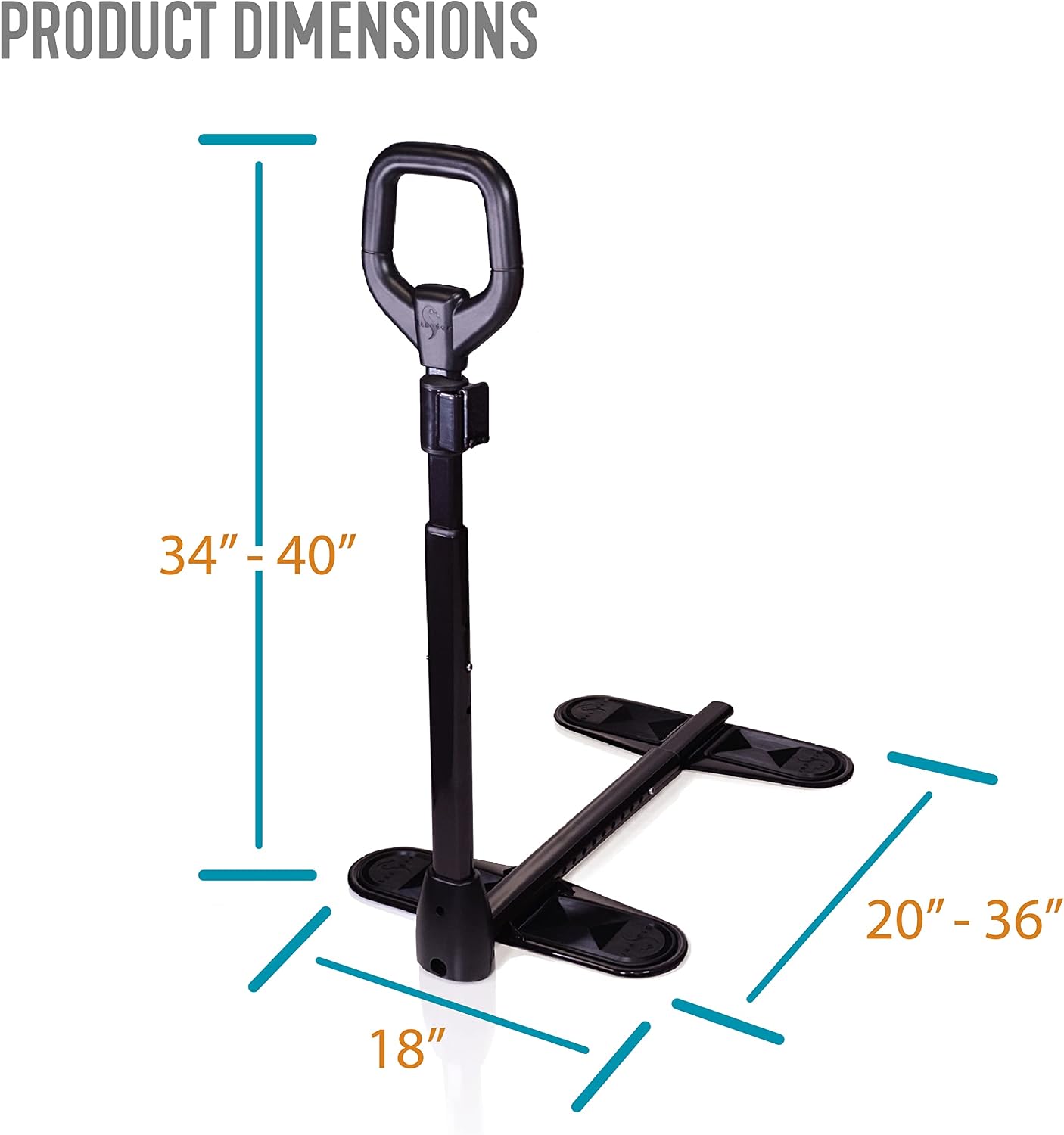 Stander CouchCane, Standing Assistance Aid for Adults, Seniors, and Elderly, Chair Lift Assist, Standup Support, Adjustable Mobility Couch Rails