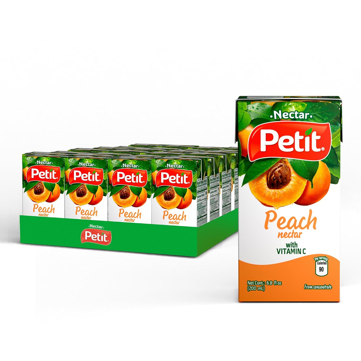 Petit Pineapple Nectar, 200 ml (Pack of 24) – Refreshing Tropical Fruit Juice Beverage