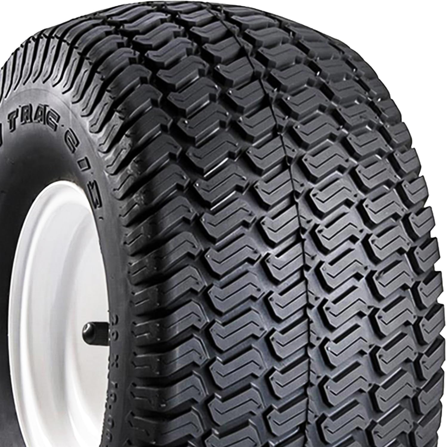 Carlisle Multi-Trac C/S 25X8.50-14 90A4 B | Lawn Mower & Garden Tractor All Season Traction 90A3 Rated 4 Ply Bias Construction Black Sidewall Tire