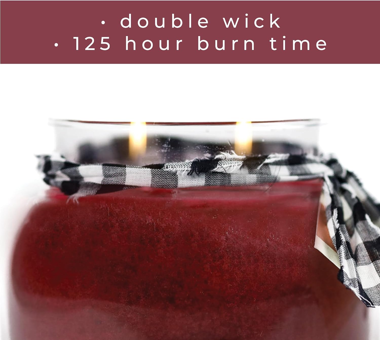 A Cheerful Giver - Juicy Apple - 34oz Papa Scented Candle Jar with Lid - Keepers of the Light - 155 Hours of Burn Time, Gift for Women, Red | Long Lasting Aromatherapy Candle with up to 155 Hours of Burn Time - Gift Ready (34oz)