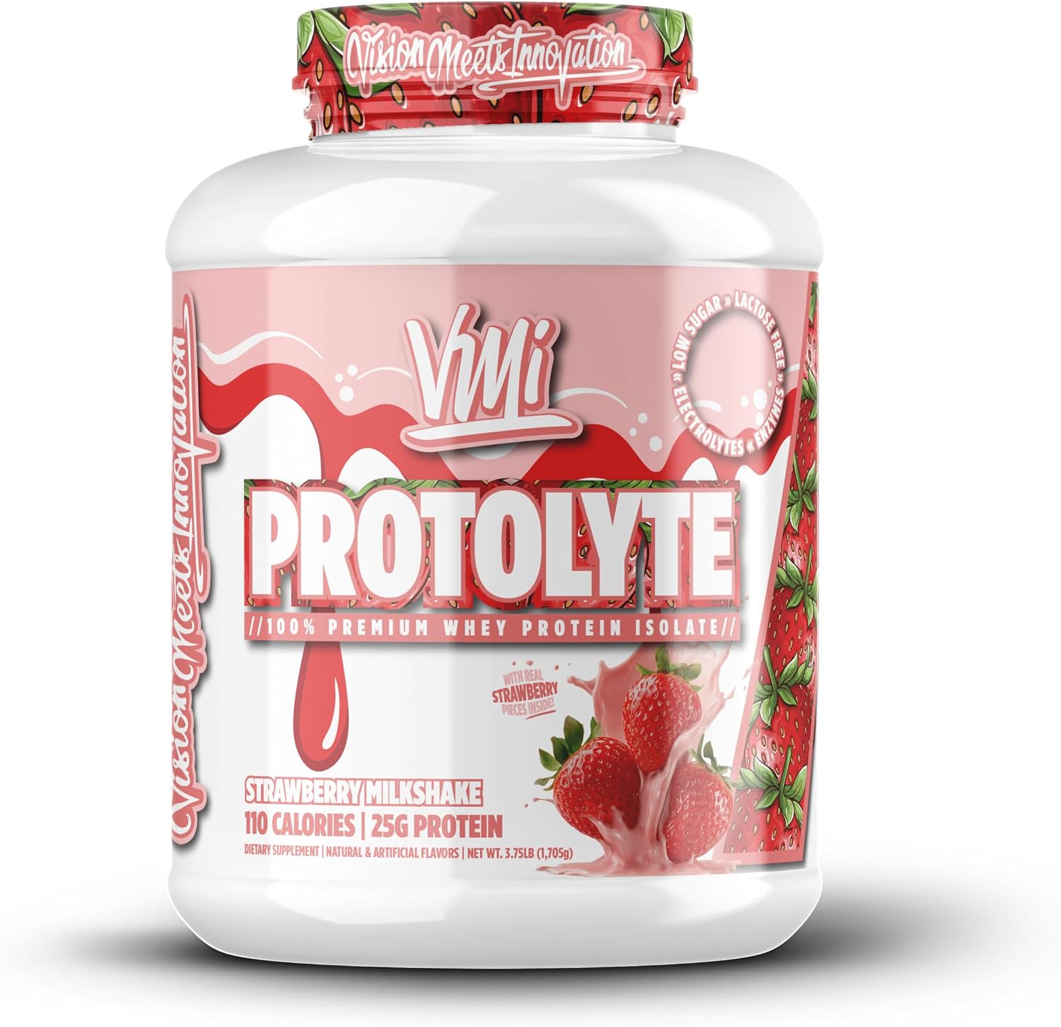 VMI Sports | ProtoLyte Whey Isolate Protein Powder | Low Calorie Whey for Weight Loss and Muscle Gain | Digestive Enzymes | Non-GMO (1.6 lb, Chocolate Fudge Cookie) | Premium whey isolate protein powder for smooth mixing in shakes smoothies and convenien…