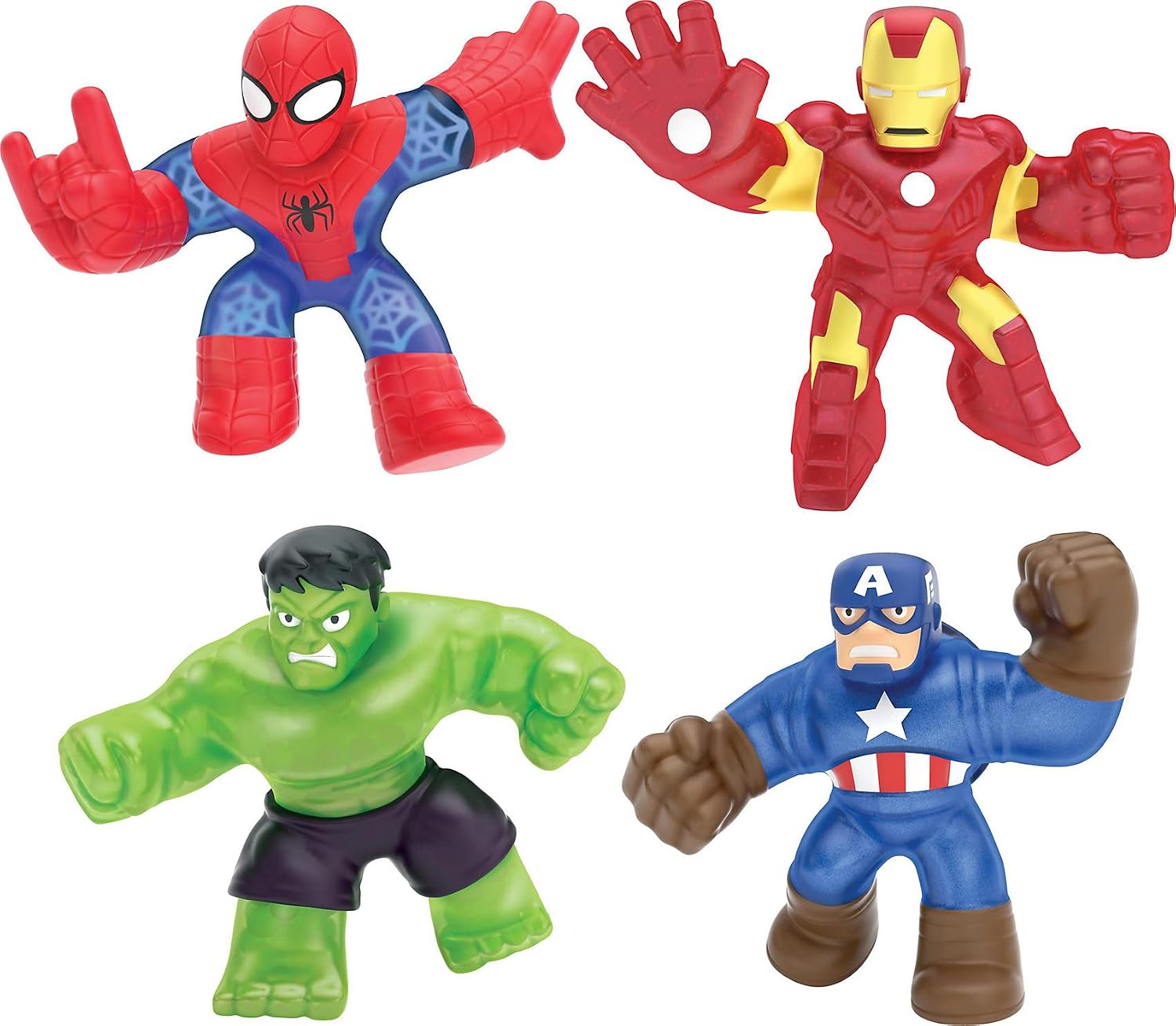 Heroes of Goo Jit Zu Licensed Marvel Hero Pack - Spider-Man, Multicolor (41054)