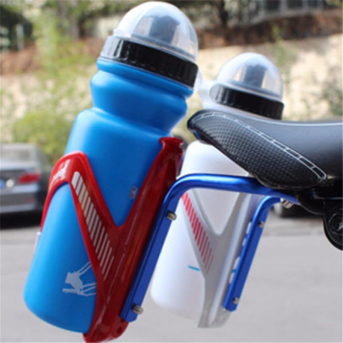 ECYC Bicycle Seat Post Double Water Bottle Holder