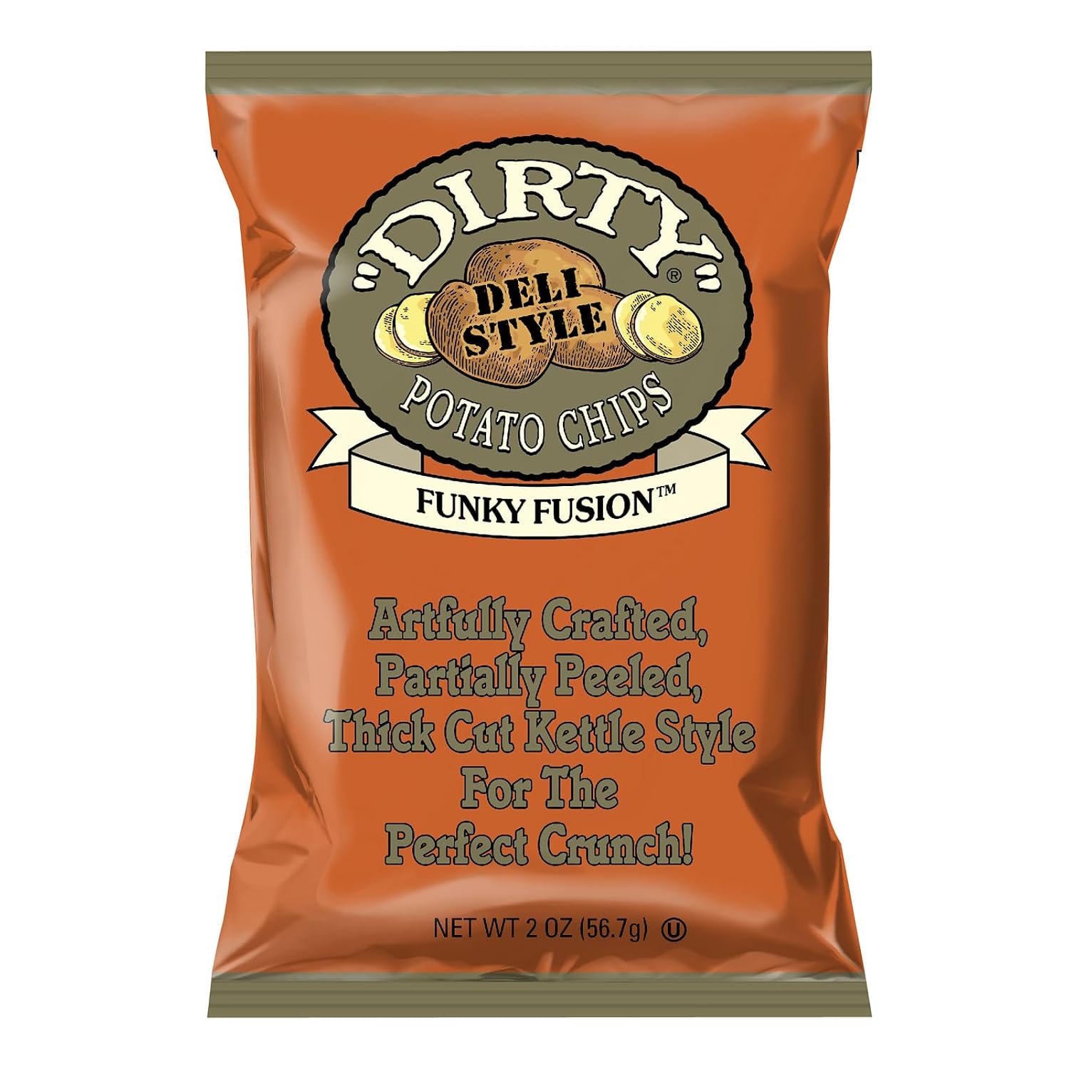Dirty Chips Jalapeno Heat, 2-Ounce (Pack of 25)