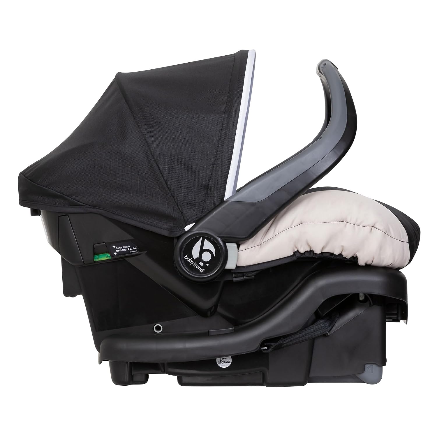 Baby Trend Ally Newborn Baby Infant Car Seat with Cover and Harness, Khaki