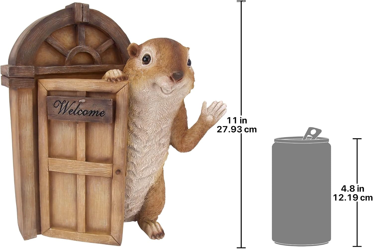 Design Toscano Squirrel Statue: Grandmother