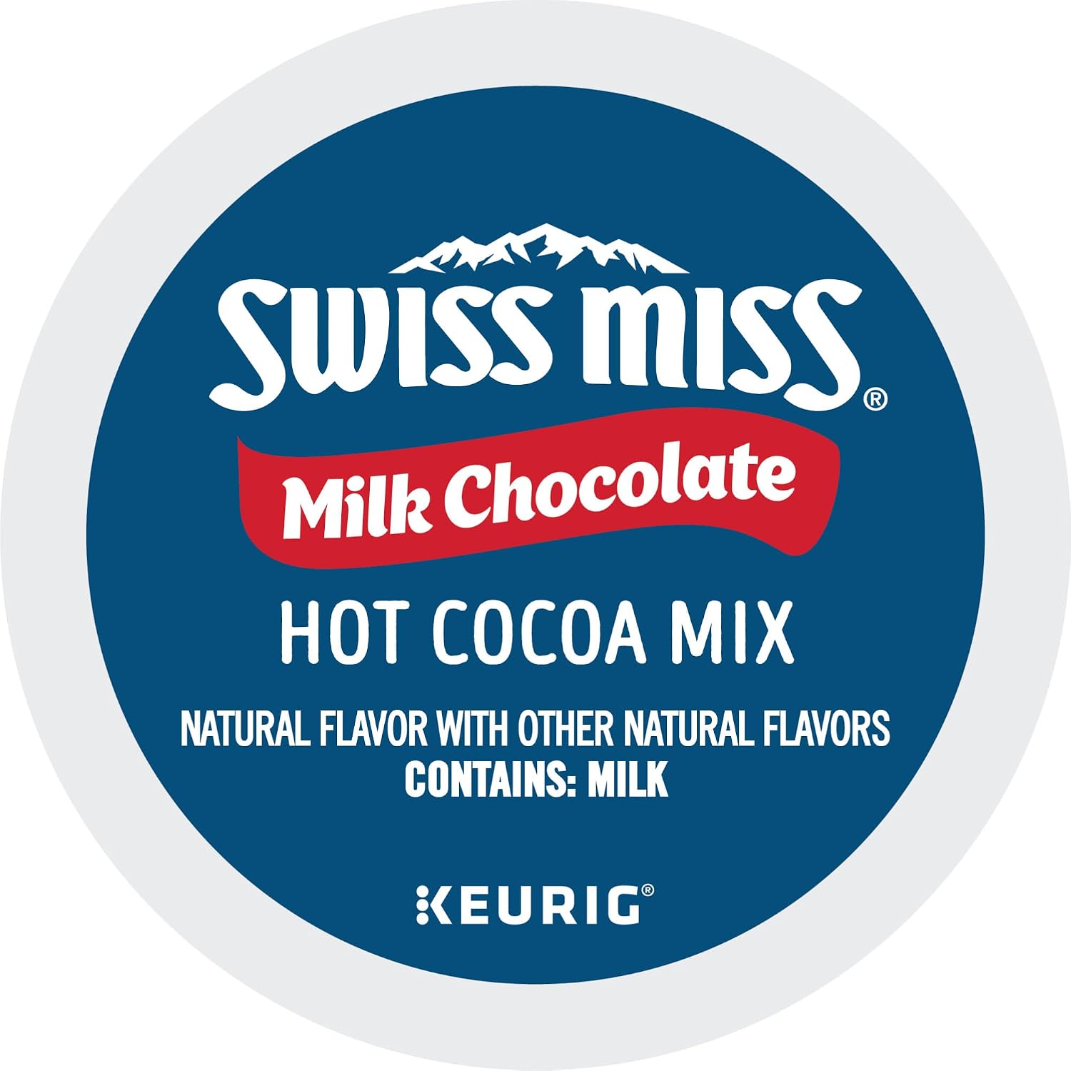 Swiss Miss Milk Chocolate Hot Cocoa Keurig Single-Serve K Cup Pods, 28 Count