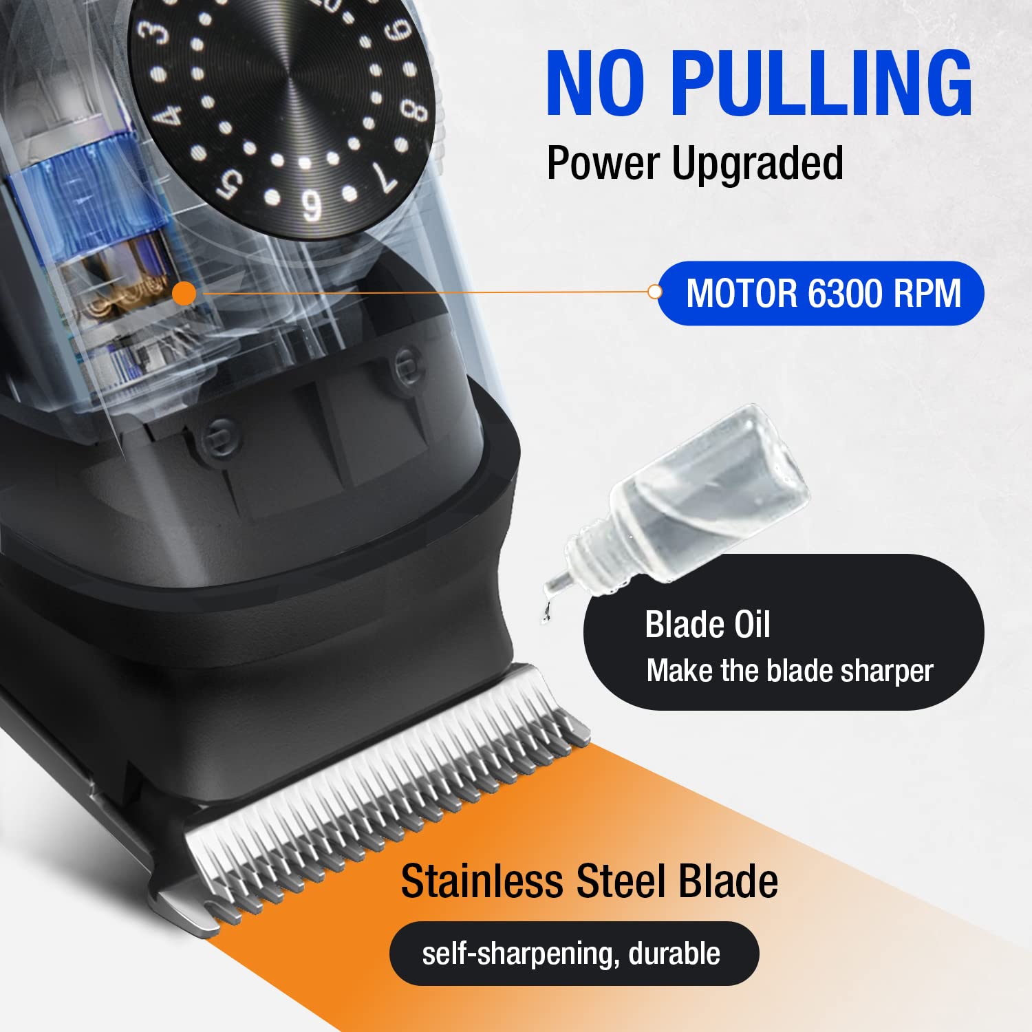 SUPRENT Beard Trimmer for Men Waterproof- IPX7 Professional Mustache Trimmer- 39 Built-in Adjustable Precise Lengths- Cordless USB C Rechargeable &