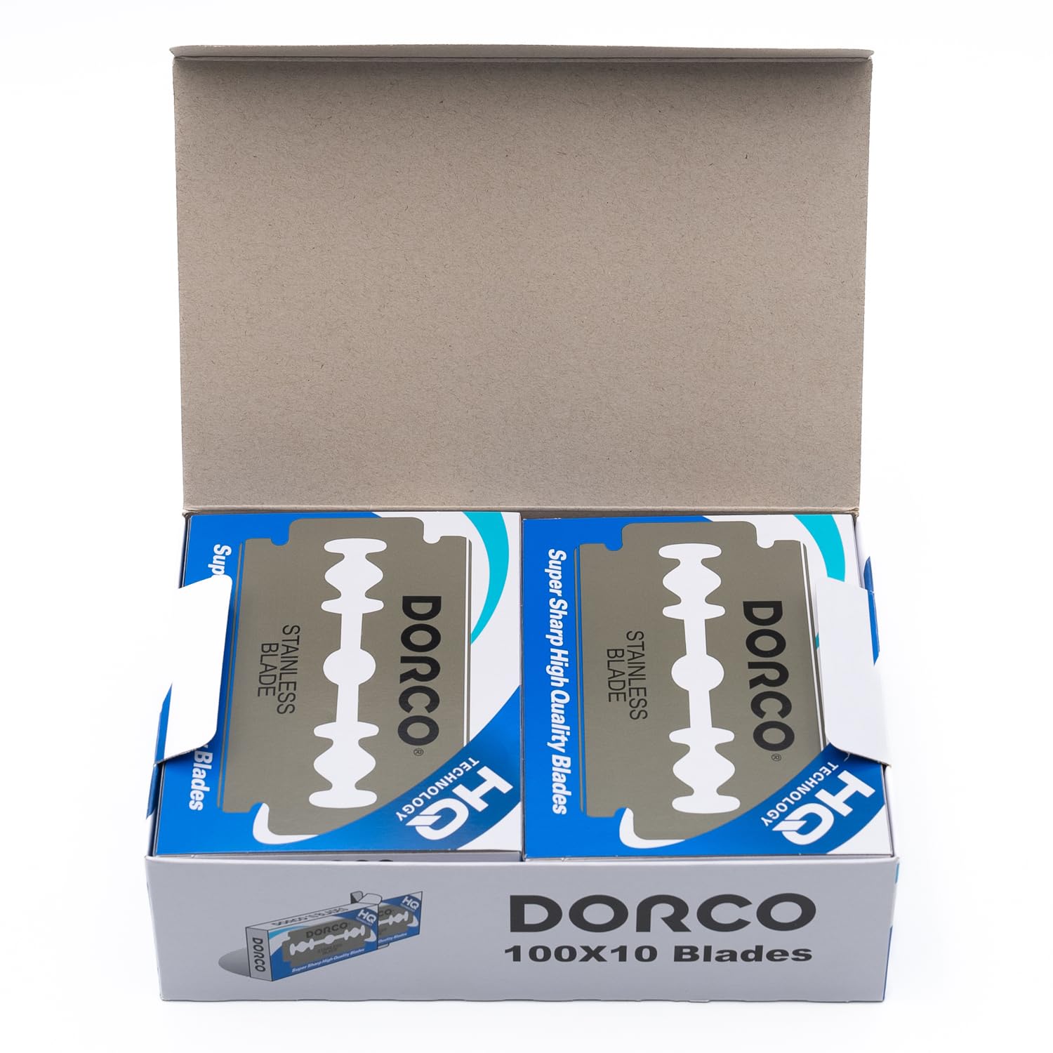 Dorco ST300 Platinum Extra Double Edge Razor Blades - 200 Count