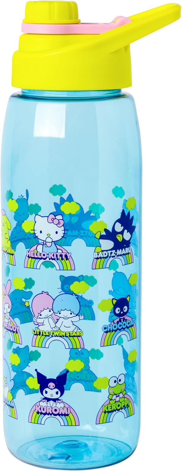 Silver Buffalo Pokémon Skate Graffiti, Water Bottle, 28oz