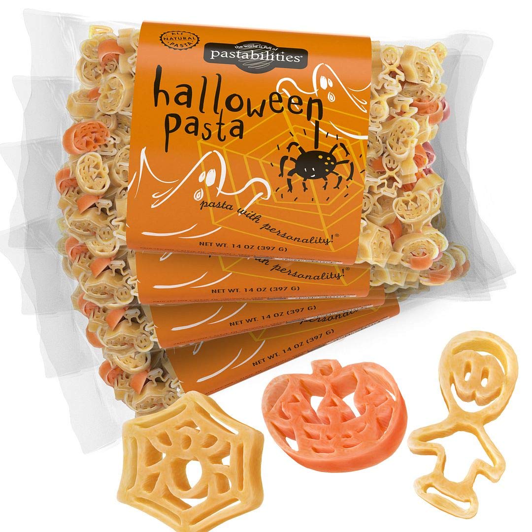 Pastabilities Fun Shaped Pasta for Kids - Black Cat Shaped - Cats and Paws Animal Theme, Non-GMO Natural Wheat Pasta, All-Natural, Kosher Certified, Made in the USA, (4 Pack, 14 Oz)