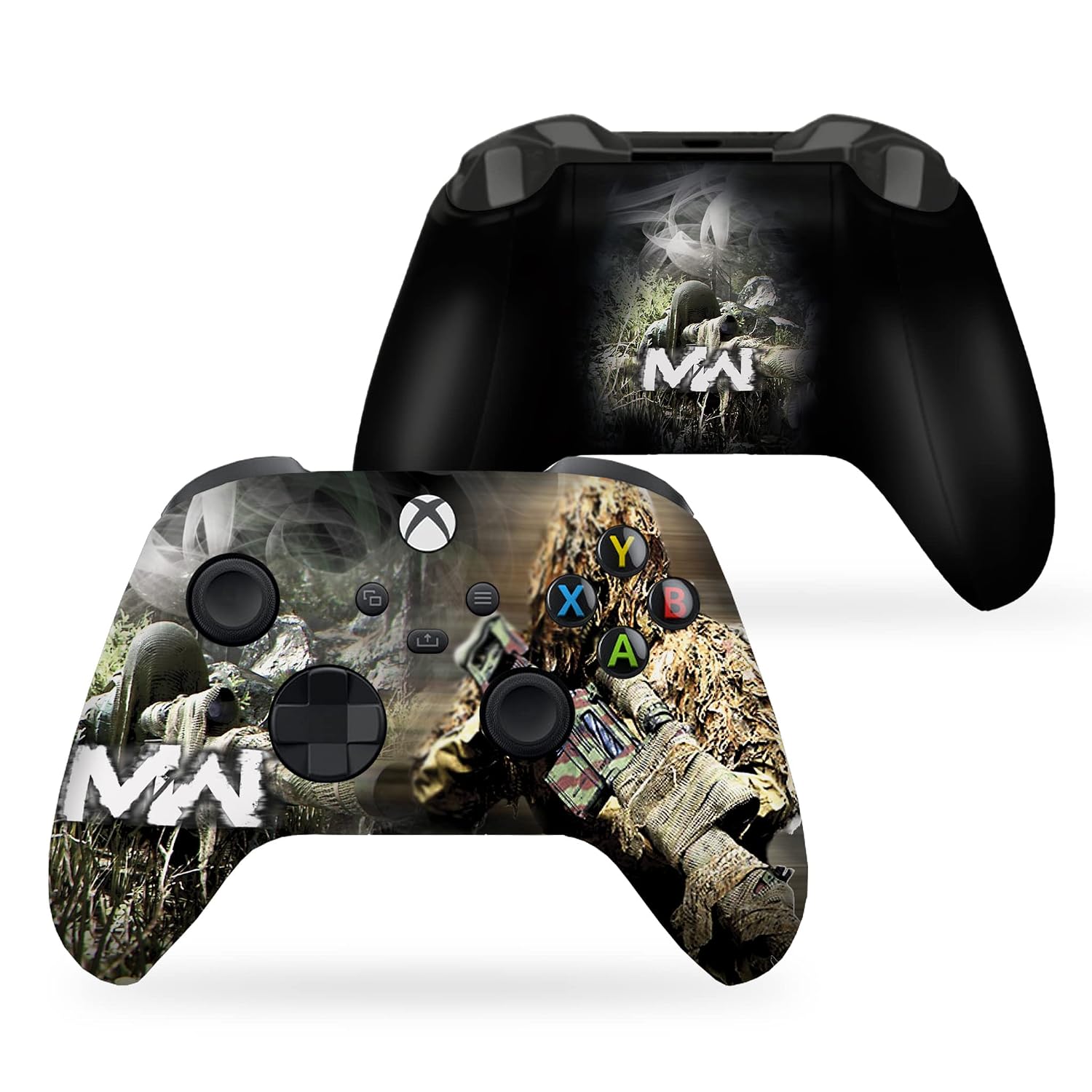 DreamController Green Weed Grass Custom X-box Controller Wireless compatible with X-box One/Series X/S Proudly Customized in USA with Permanent