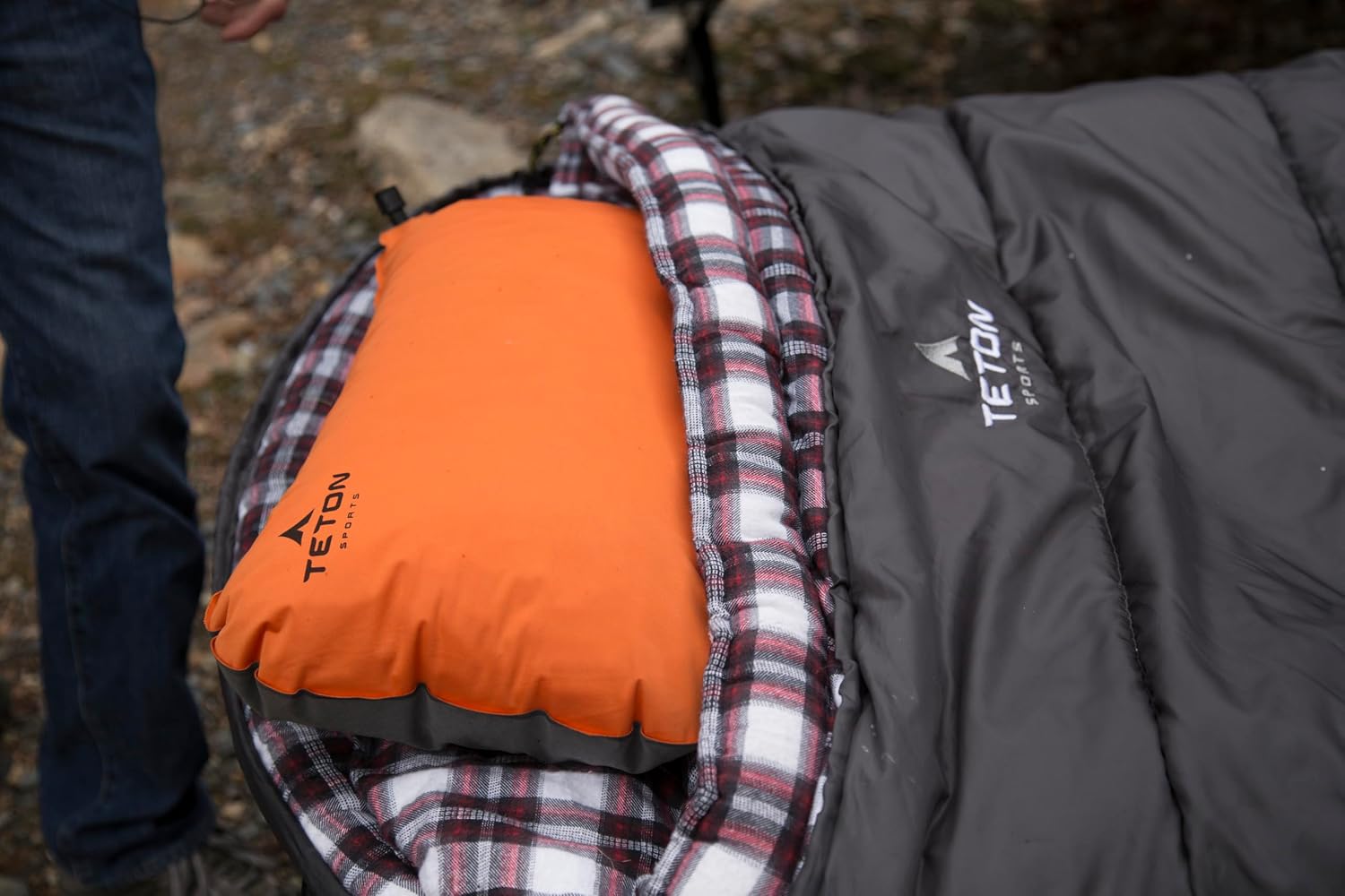 Teton Celsius Regular, 25F, 20F, 0F Degree Sleeping Bags, All Weather Bag for Adults and Kids, Camping Made Easy and Warm, Travel Sack Included