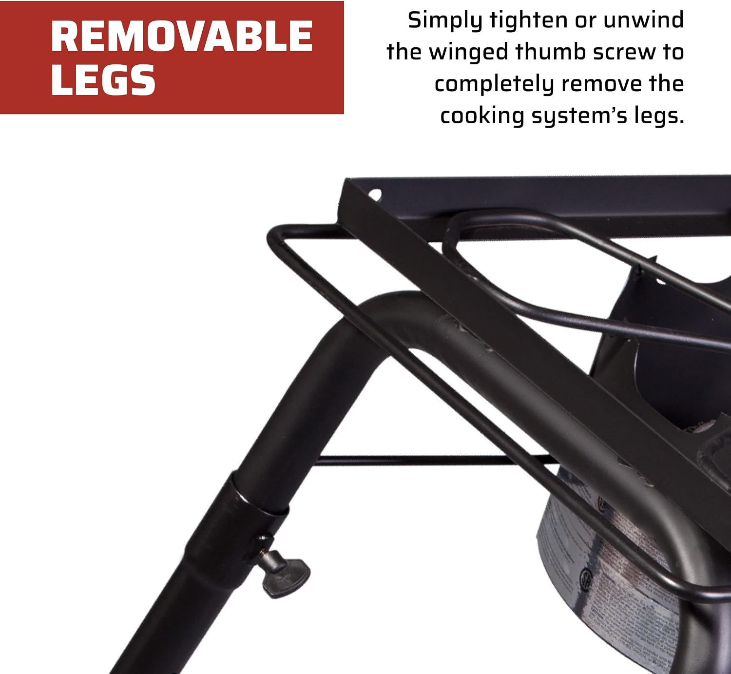 Camp Chef Camp Chef Pro 30 Single Stove - 1-Burner Camp Stove - Ultra Portable Gas Stove for Outdoor & Camping Gear - 231 Sq In Cooking Area