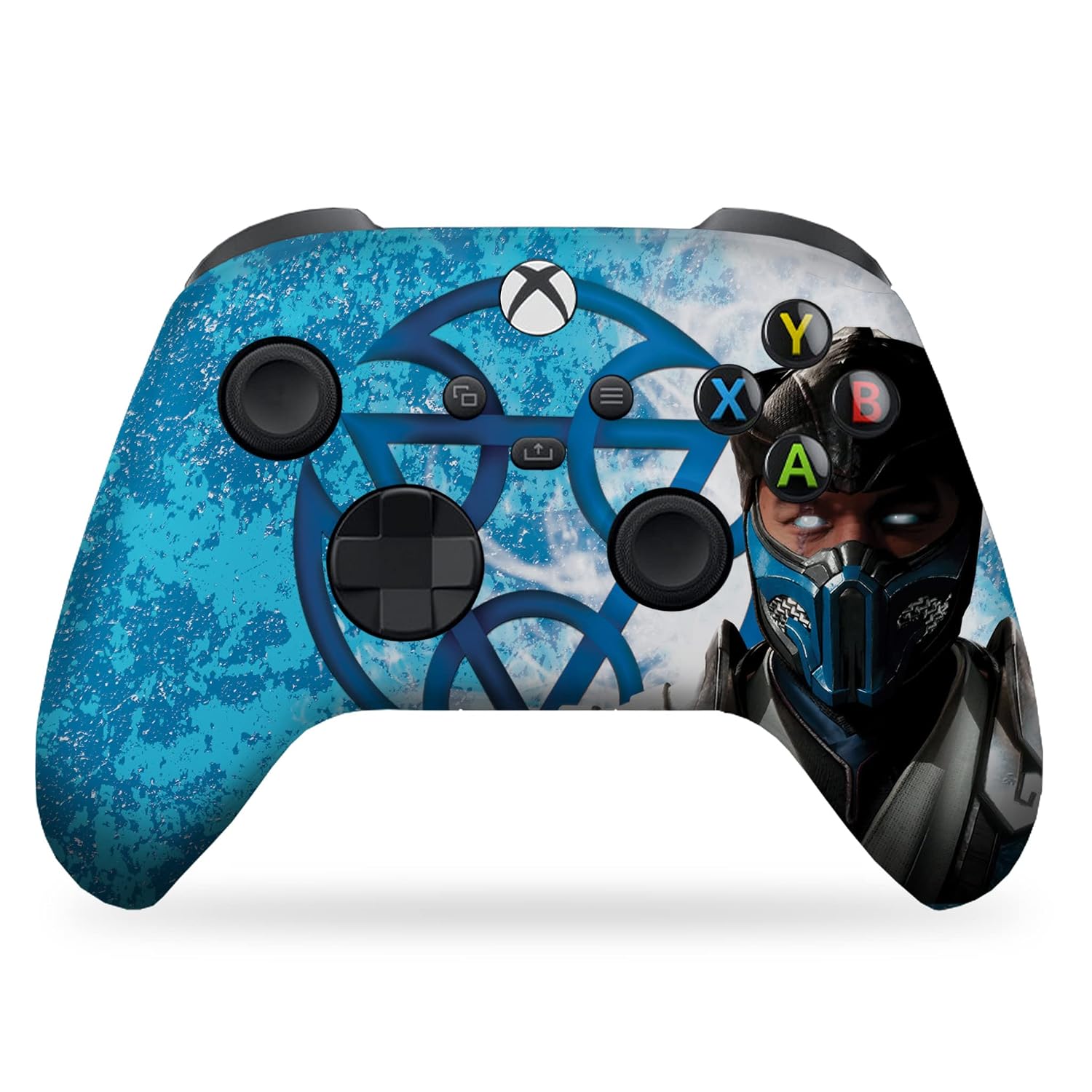DreamController Green Weed Grass Custom X-box Controller Wireless compatible with X-box One/Series X/S Proudly Customized in USA with Permanent