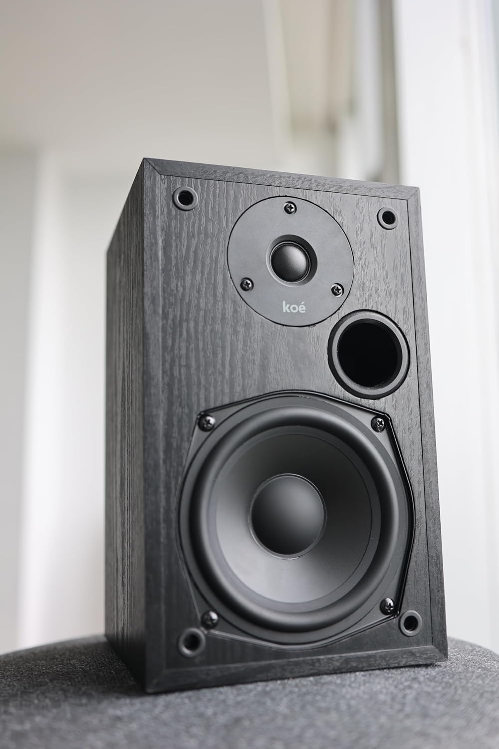 Audio Express Koe’ B102 – 100 Watt Home Theater, Passive Bookshelf Speakers (Pair) Hi-Res Audio, Excellent Response, HiFi, Satellites