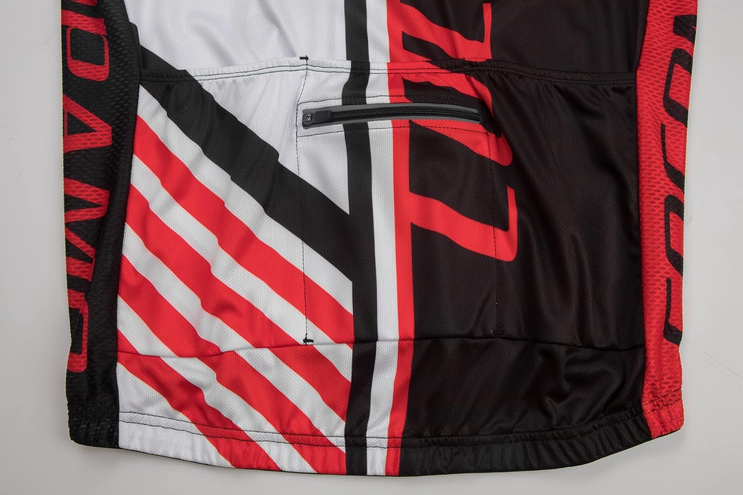 Coconut Ropamo CR Men's Cycling Jersey Set Road Bike Jersey Zipper Pocket Bib Shorts with 4D Padded Cycling Clothing Set