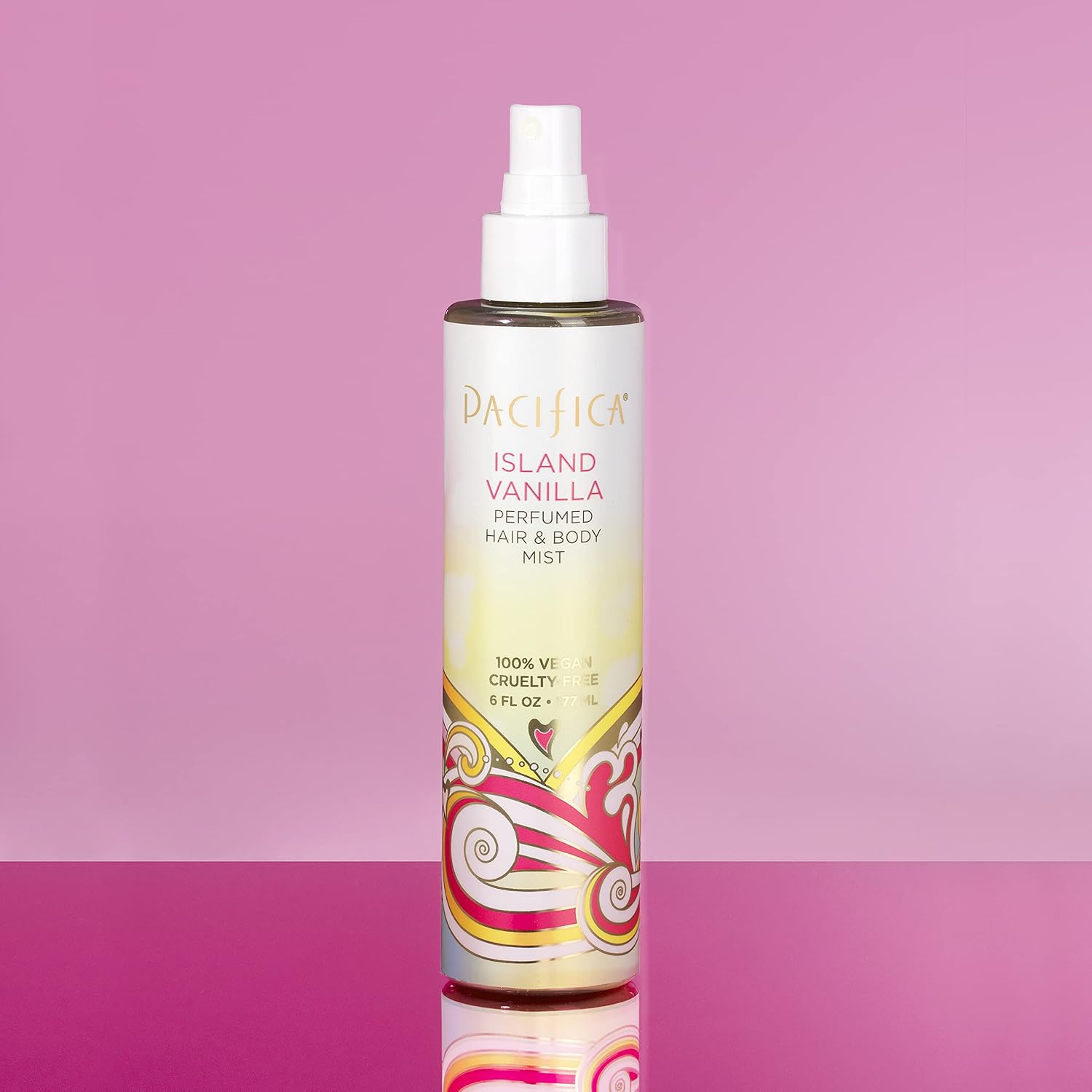 Pacifica Hair Perfume & Body Fragrance Spray Mist - Island Vanilla Pack with Sugar & Vanilla – Alcohol-Free, Vegan & Cruelty-Free