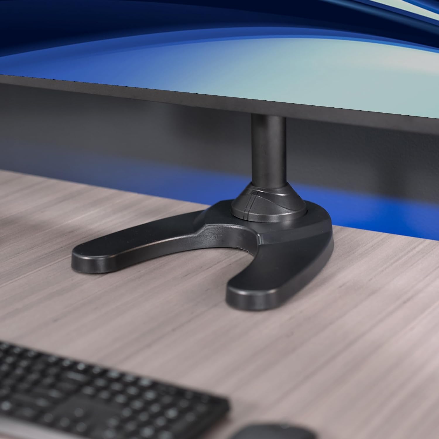VIVO Quad Monitor 13 to 32 inch LED LCD Freestanding Desk Stand, 3 Plus 1 Articulating VESA Computer Mount, Holds 4 Screens