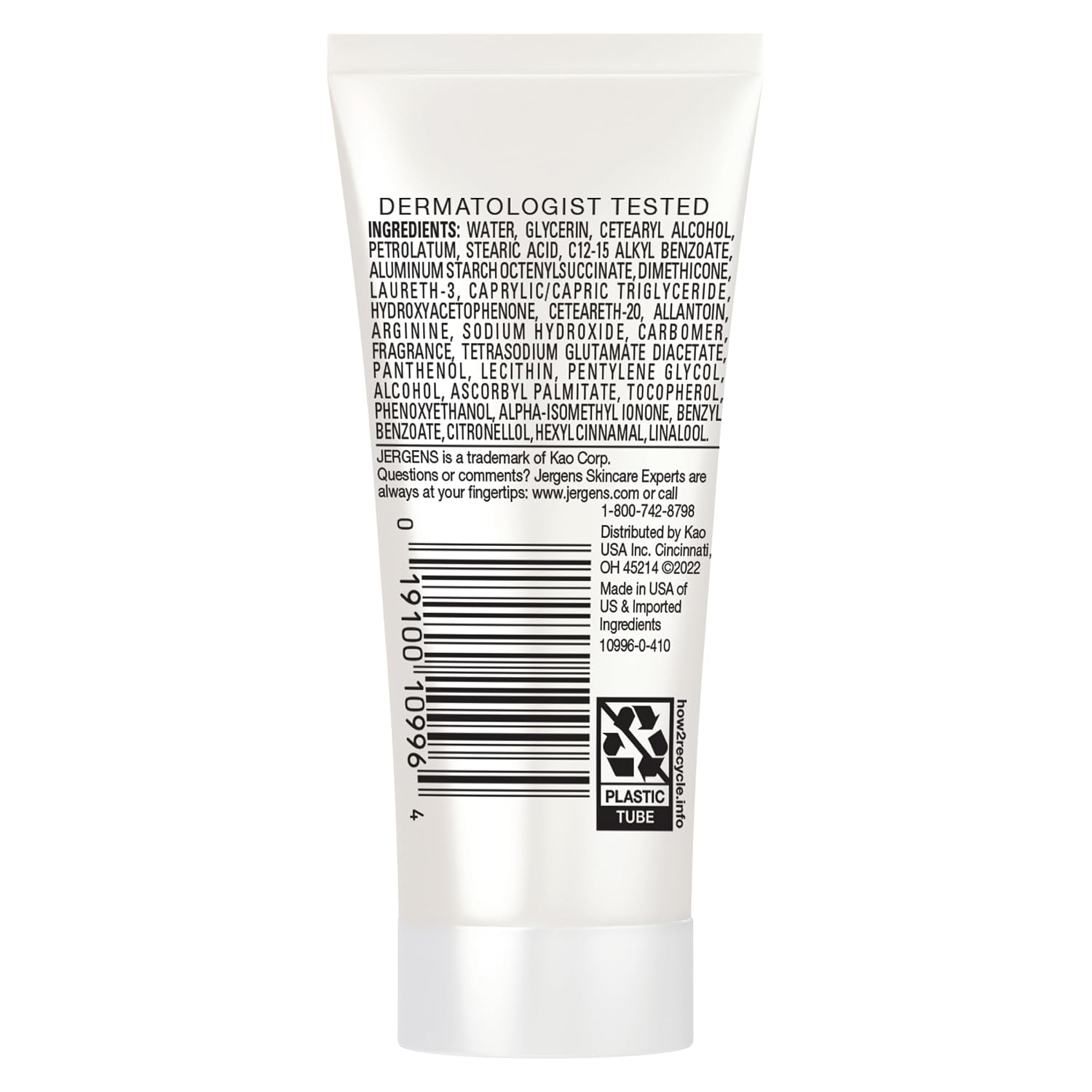 Jergens Ultra Healing Dry Skin Lotion, Hand and Body Moisturizer for Quick Absorption into Extra Dry Skin with Hydralucence Blend, Vitamins C, E and B5, White, 32oz