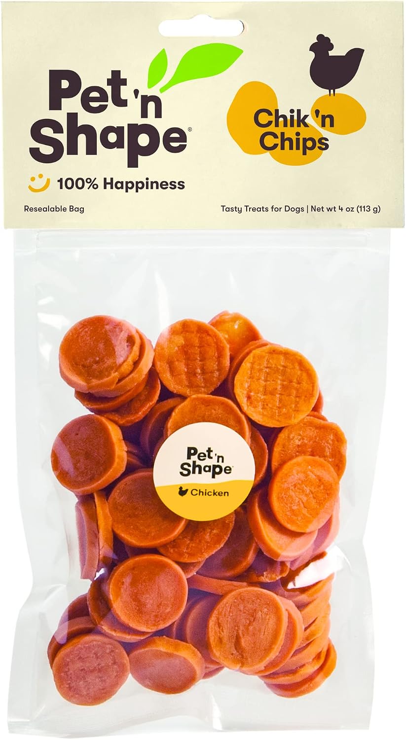 Pet 'n Shape Chik 'n Chips Jerky Dog Treats - 1 Pound