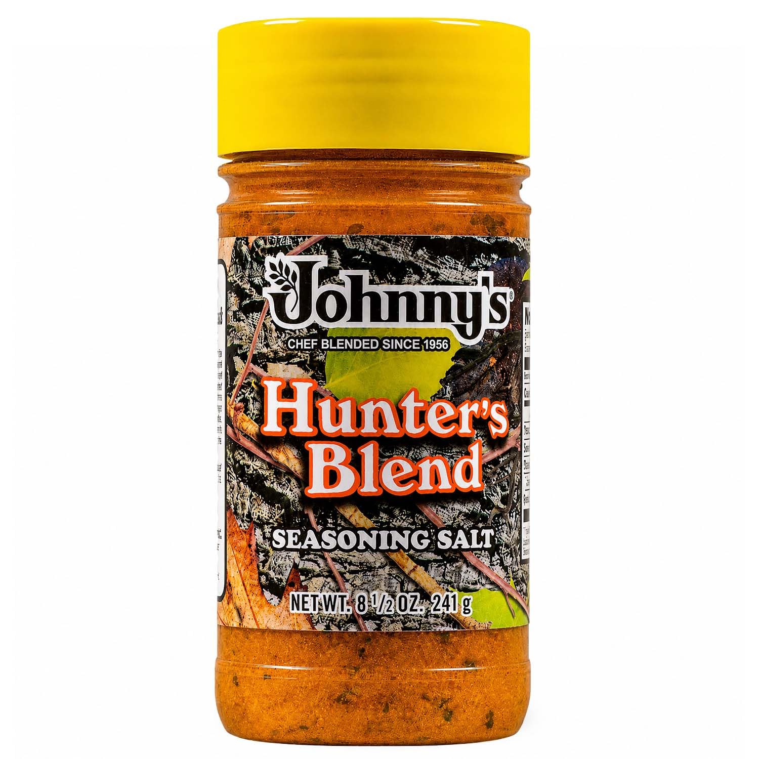 Johnny's - Hunter Seasoning Salt - 8.5 oz | Savory Seasoning Blend, Great For Wild Game, Beef, Poultry, Vegetables, Grilling