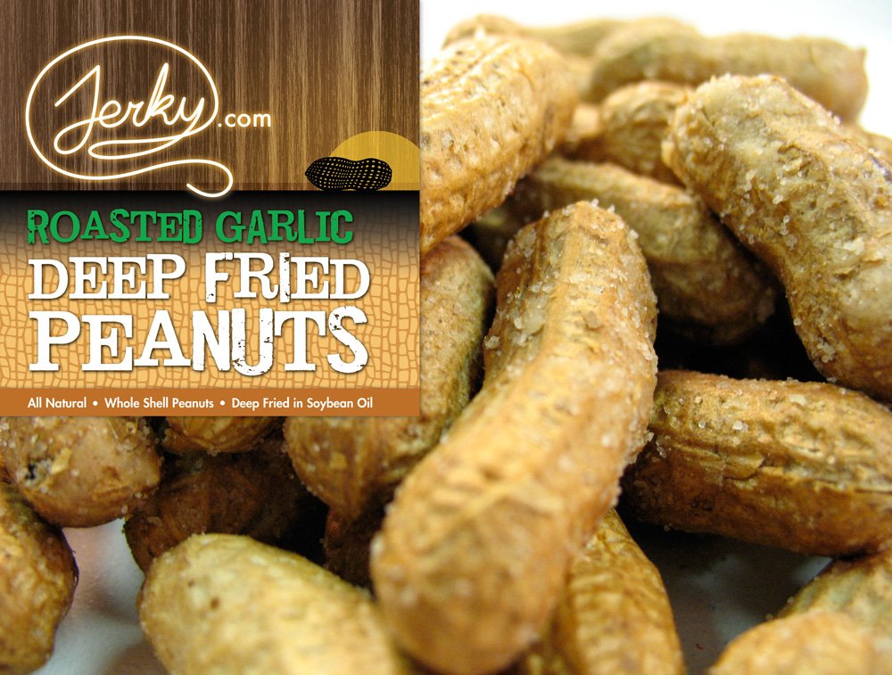 Jerky.com Deep Fried Spicy Hot Peanuts in Shell 3 Pack - Bold & Savory Peanuts - Roasted Spicy Peanuts in Shell for Human - USA Grown, Ultimate Spicy Gourmet Gift Peanuts (30oz Total)