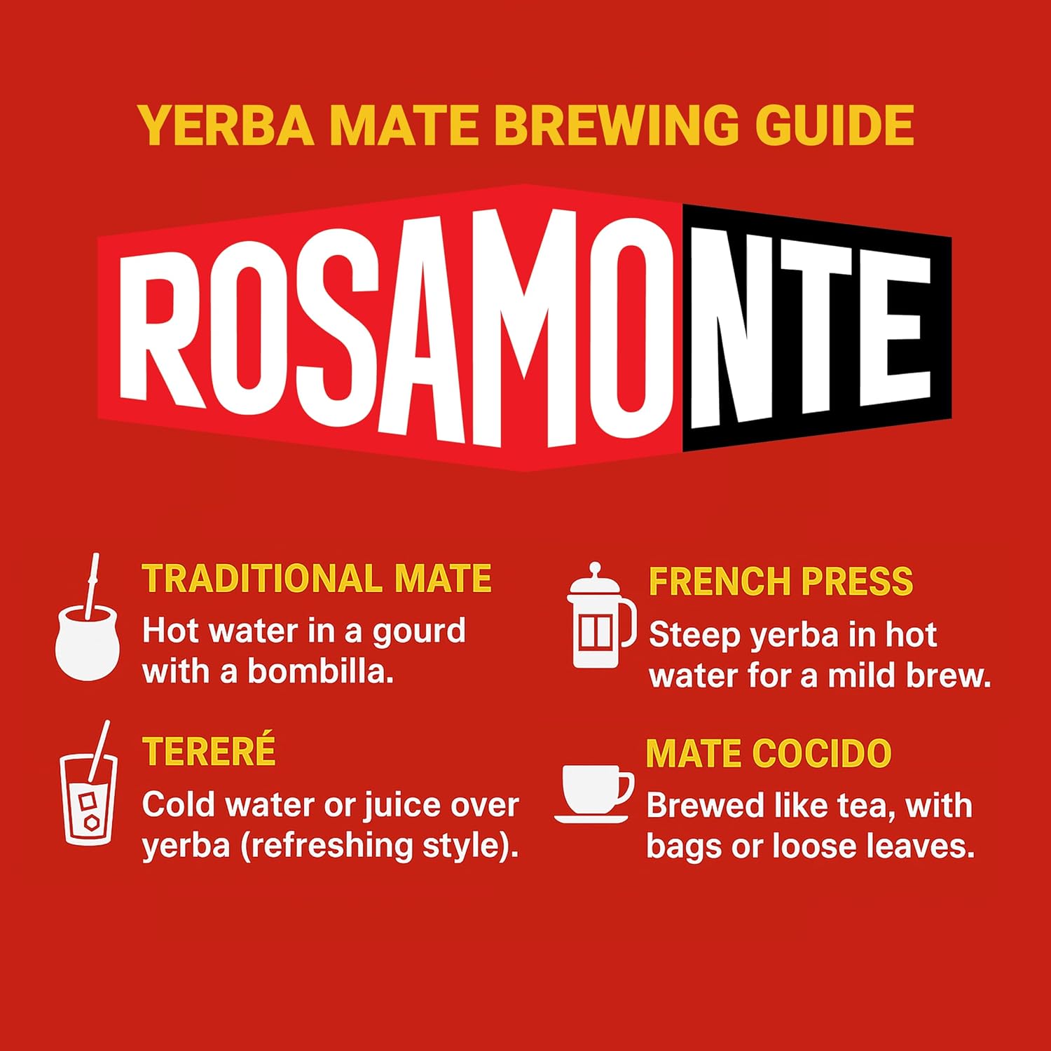 Rosamonte Yerba Mate- Selection Especial (Special Aged) Hard Pack 1k (2.2lb)