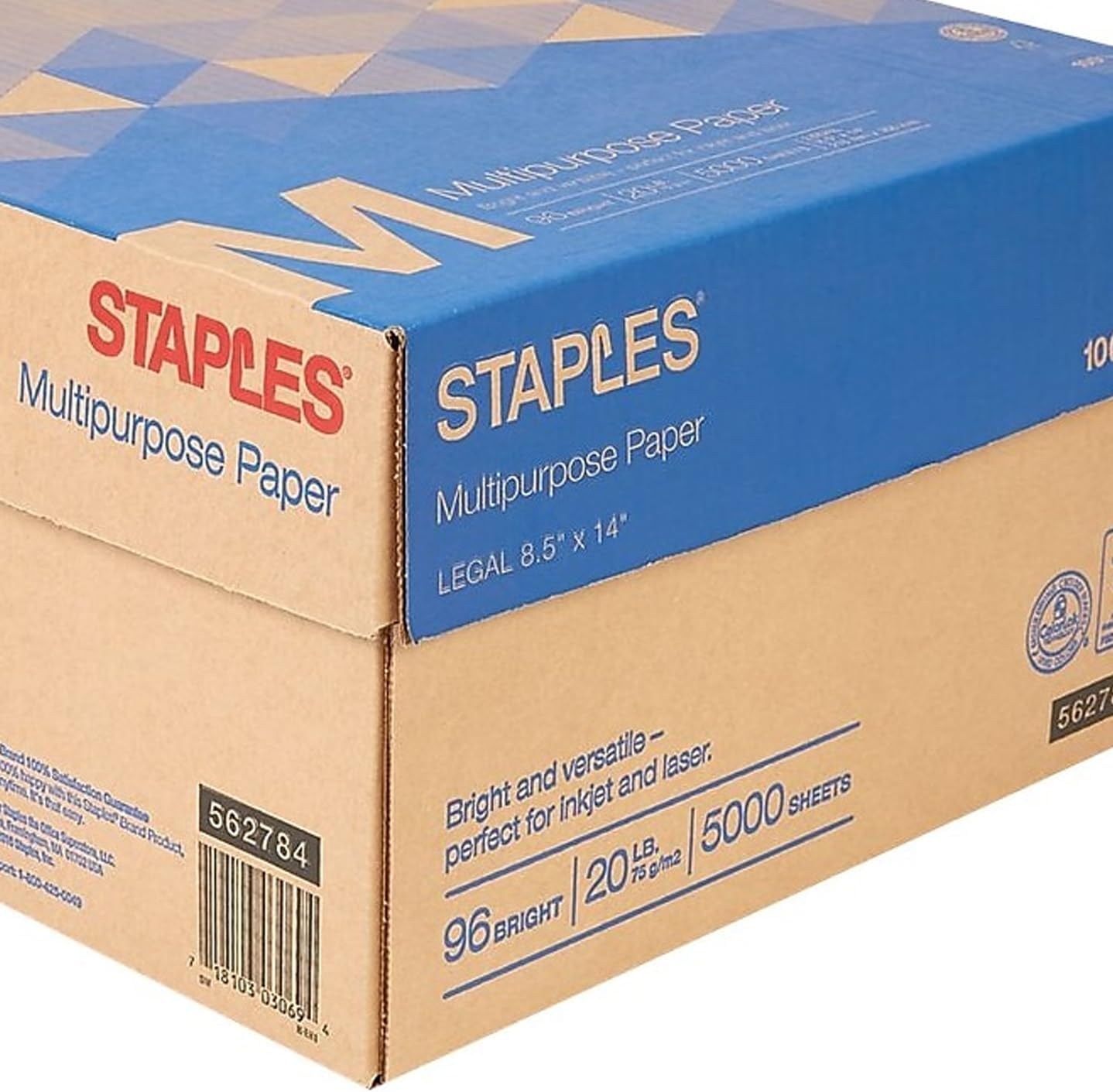 Staples 11-Inch X 17-Inch Multipurpose Paper 20 Lbs. 96 Brightness 500/Ream