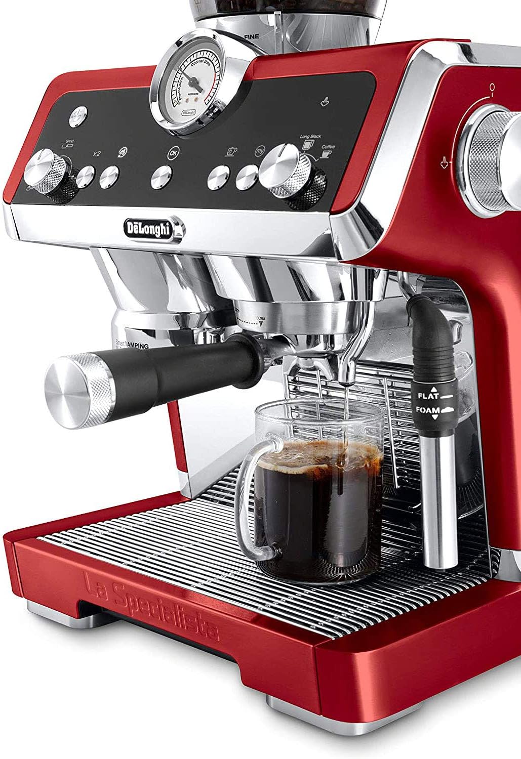 De'Longhi EC9335R La Specialista Espresso Machine with Sensor Grinder, Dual Heating System