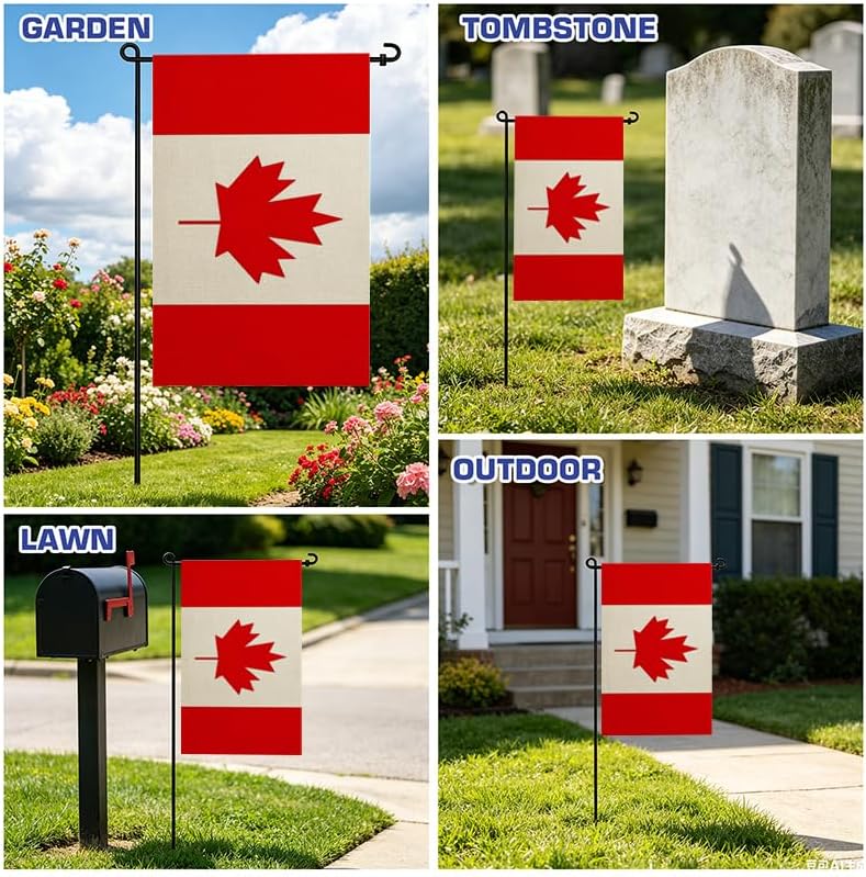 Nicaragua Nicaraguans Garden Flags 12x18 Inch Double Sided Burlap Patriotic Country Yard Flag Banners Outdoor Weather Resistant Farmhouse Porch Lawn Decoration