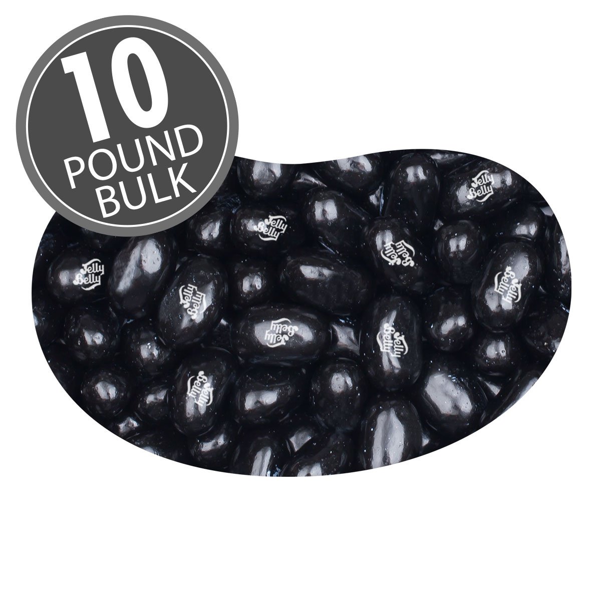 Jelly Belly Licorice Jelly Beans - 10 lbs bulk - Genuine, Official, Straight from the Source