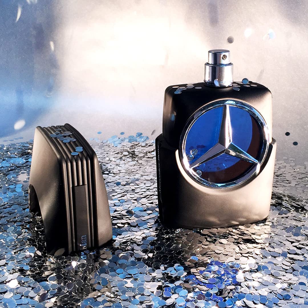 Mercedes Benz Man - Eau de Toilette for Men - Aromatic, Woody Fruity Mens Fragrance with Cedar and Oakmoss Notes - Long Lasting Mens Cologne - 3.4 oz