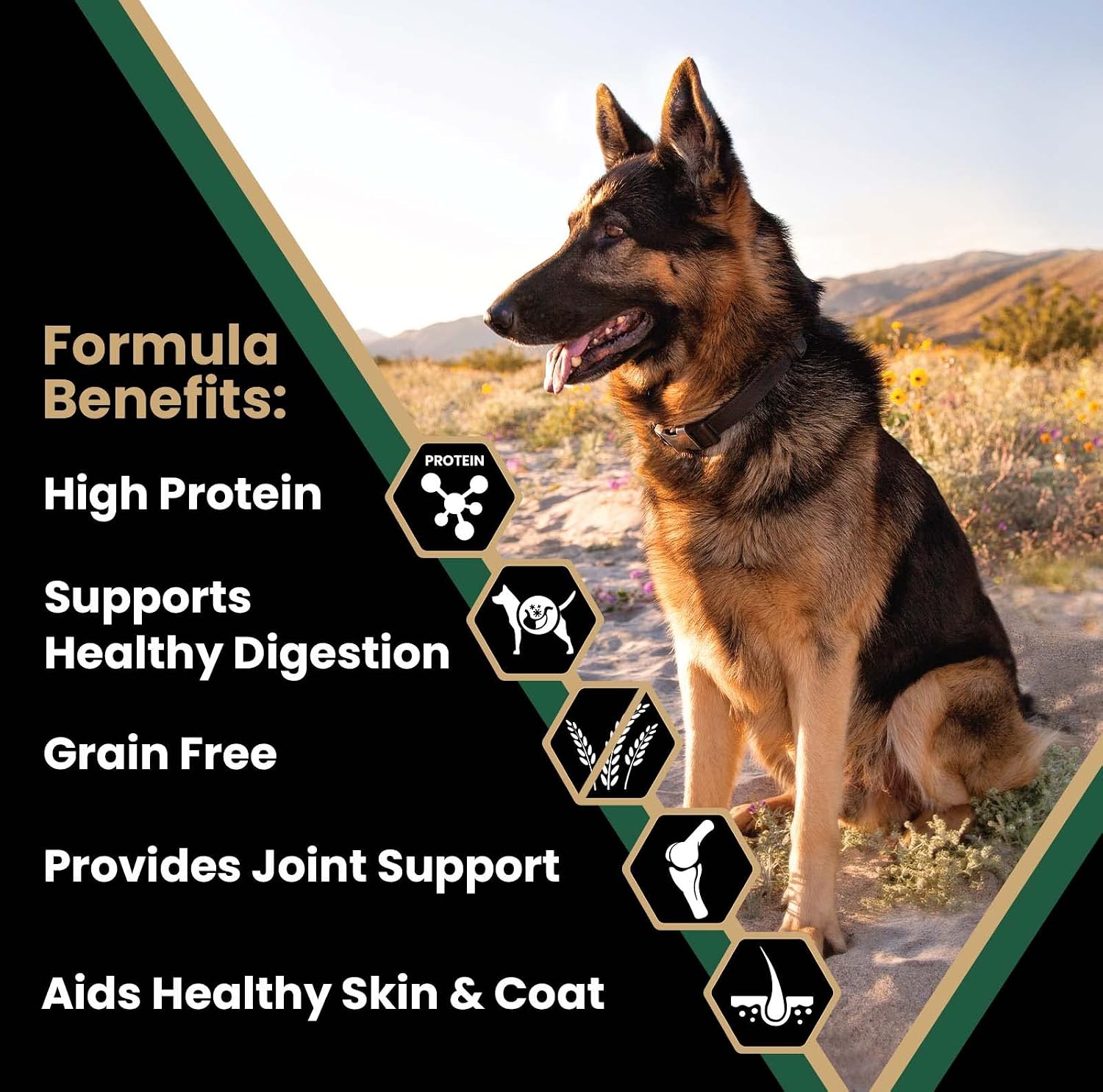VICTOR Purpose Grain Free Hero Canine Dry Kibble - Active Adult Dogs, 30 lb | Super Premium Dog Food, Gluten Free, High protein With Glucosamine and Chondroitin, Supports Hip and Joint Health, 30lbs